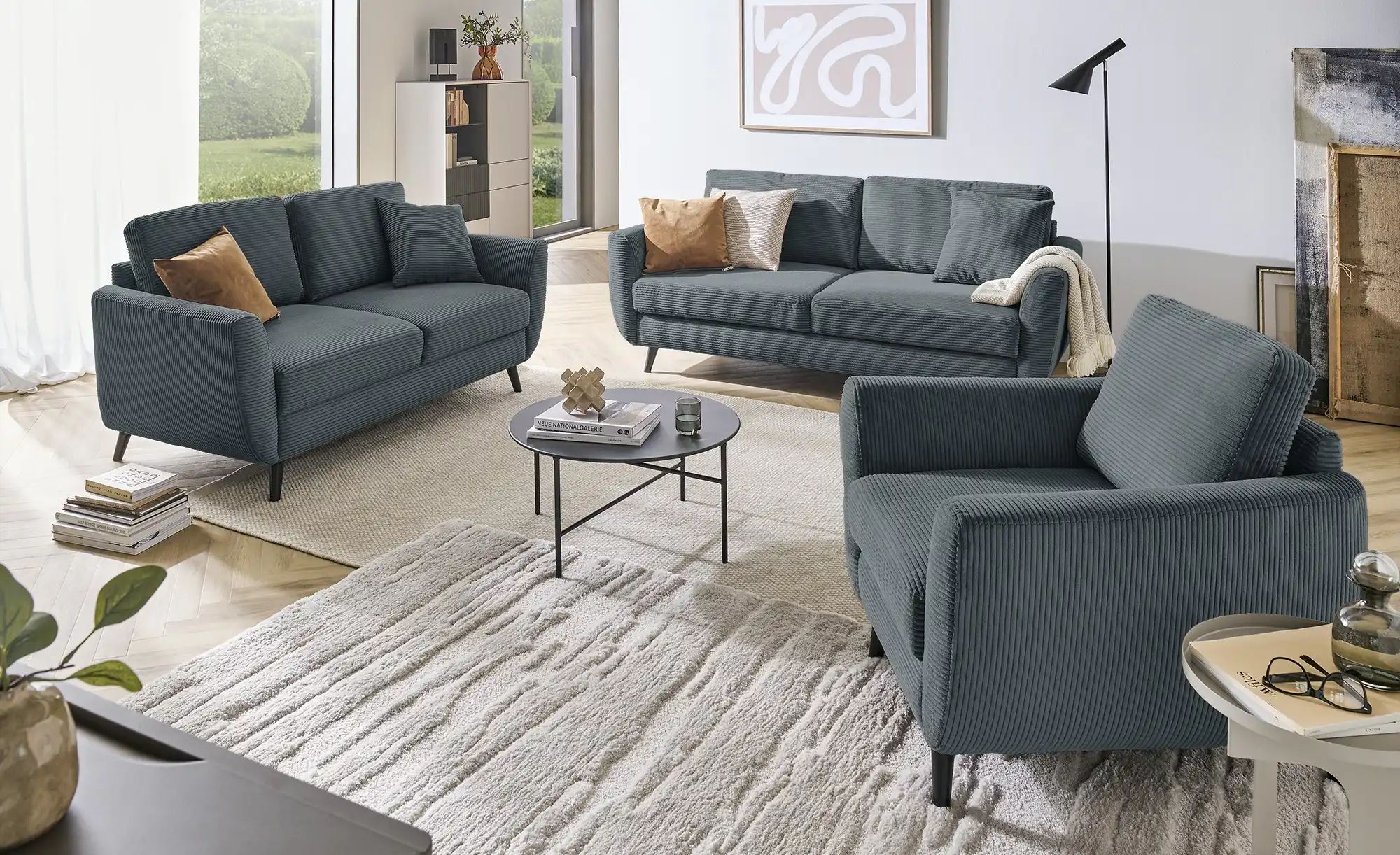 Thumbnail - smart Sessel  Wanja ¦ schwarz ¦ Maße (cm): B: 94 H: 90 T: 90.0 Polstermöbel > Sessel > Polstersessel - Höffner