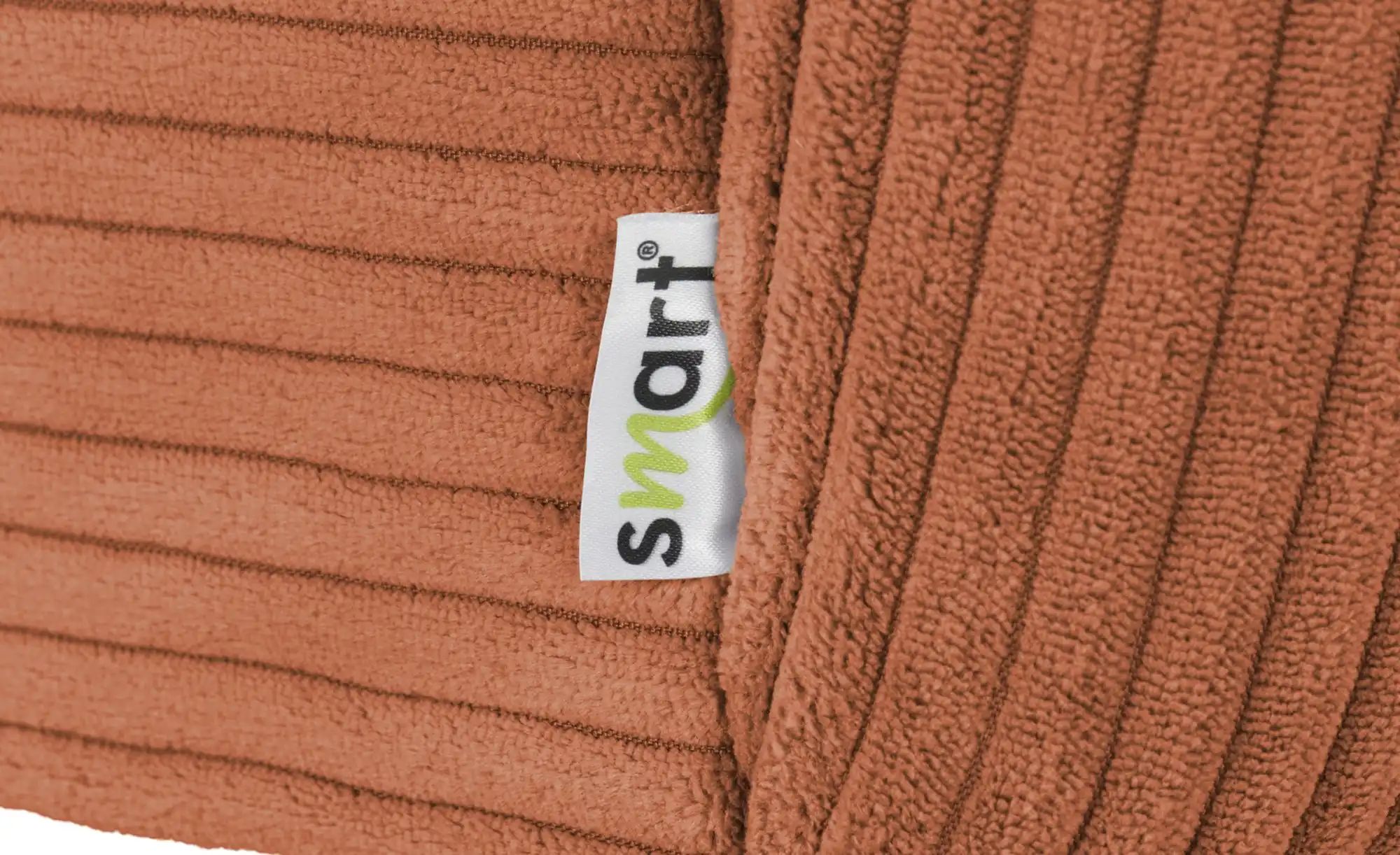 Thumbnail - smart Einzelsofa  Wanja ¦ orange ¦ Maße (cm): B: 210 H: 90 T: 90.0 Polstermöbel > Sofas > 2-Sitzer - Höffner