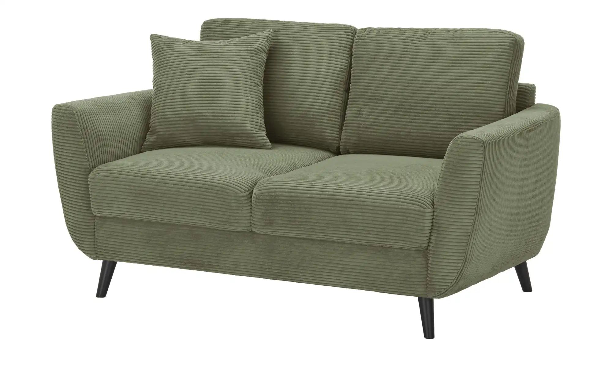 Thumbnail - smart Einzelsofa  Wanja ¦ grün ¦ Maße (cm): B: 158 H: 90 T: 90.0 Polstermöbel > Sofas > 2-Sitzer - Höffner