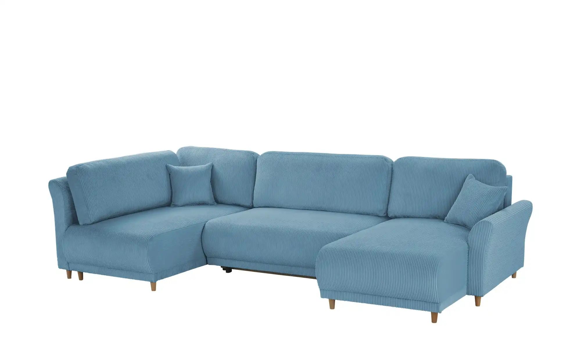 Wohnlandschaft mit Funktion  Malyn II ¦ türkis/petrol ¦ Maße (cm): B: 316 H günstig online kaufen