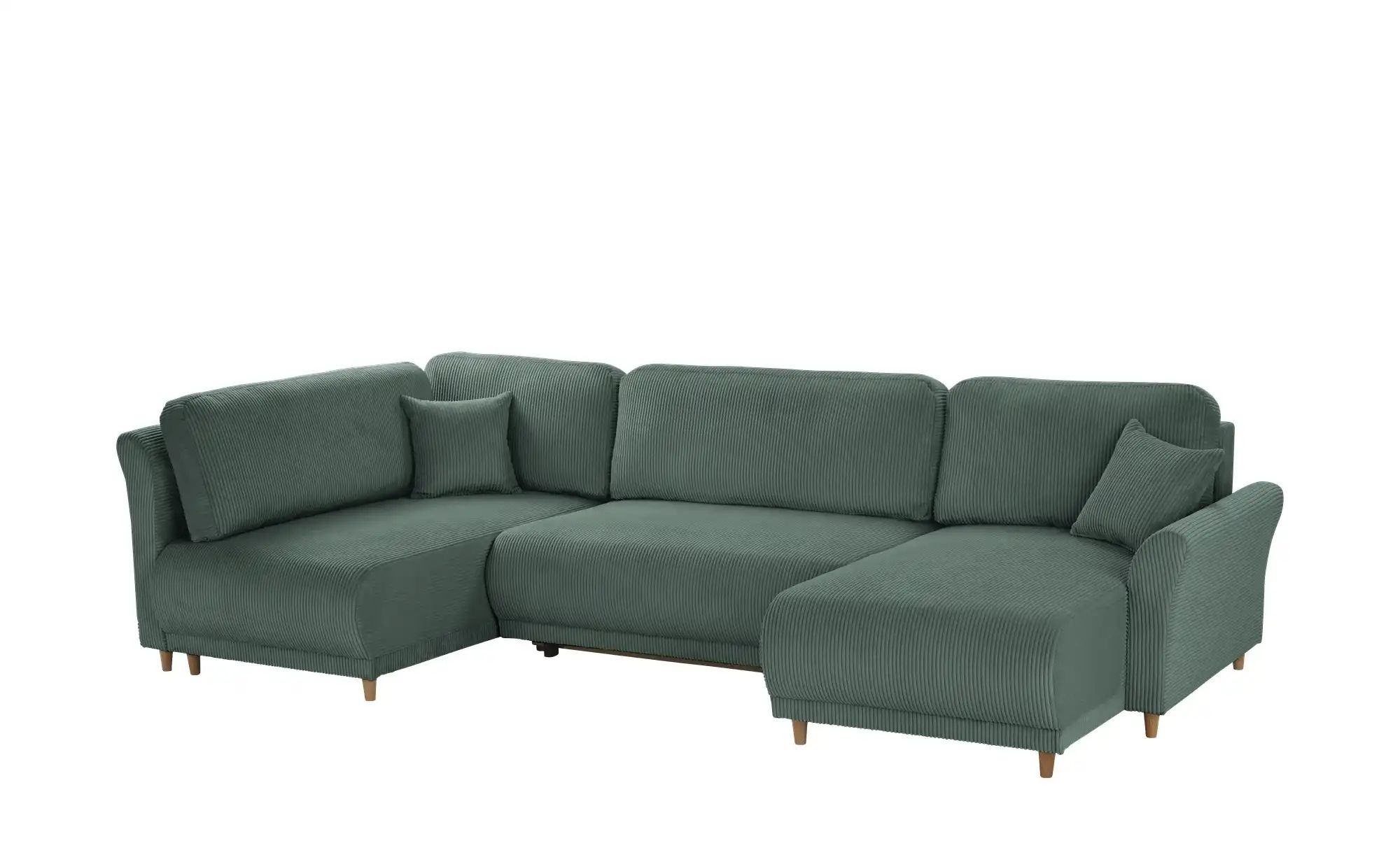 Thumbnail - Wohnlandschaft mit Funktion  Malyn II ¦ grün ¦ Maße (cm): B: 316 H: 90 T: 160.0 Polstermöbel > Sofas > Wohnlandschaften ...
