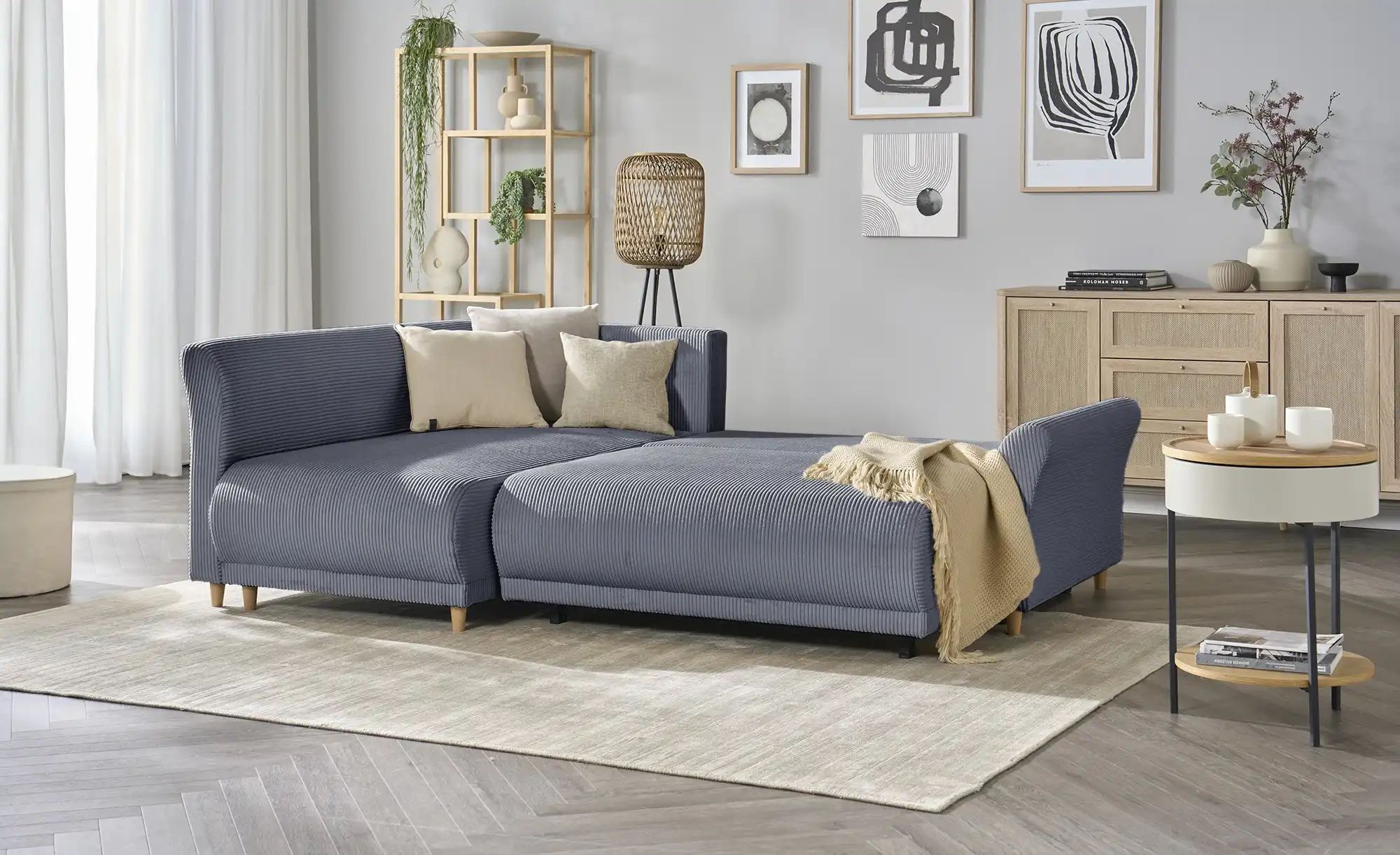 Ecksofa  Malyn II ¦ grau ¦ Maße (cm): B: 236 H: 90 T: 147.0 Polstermöbel > günstig online kaufen