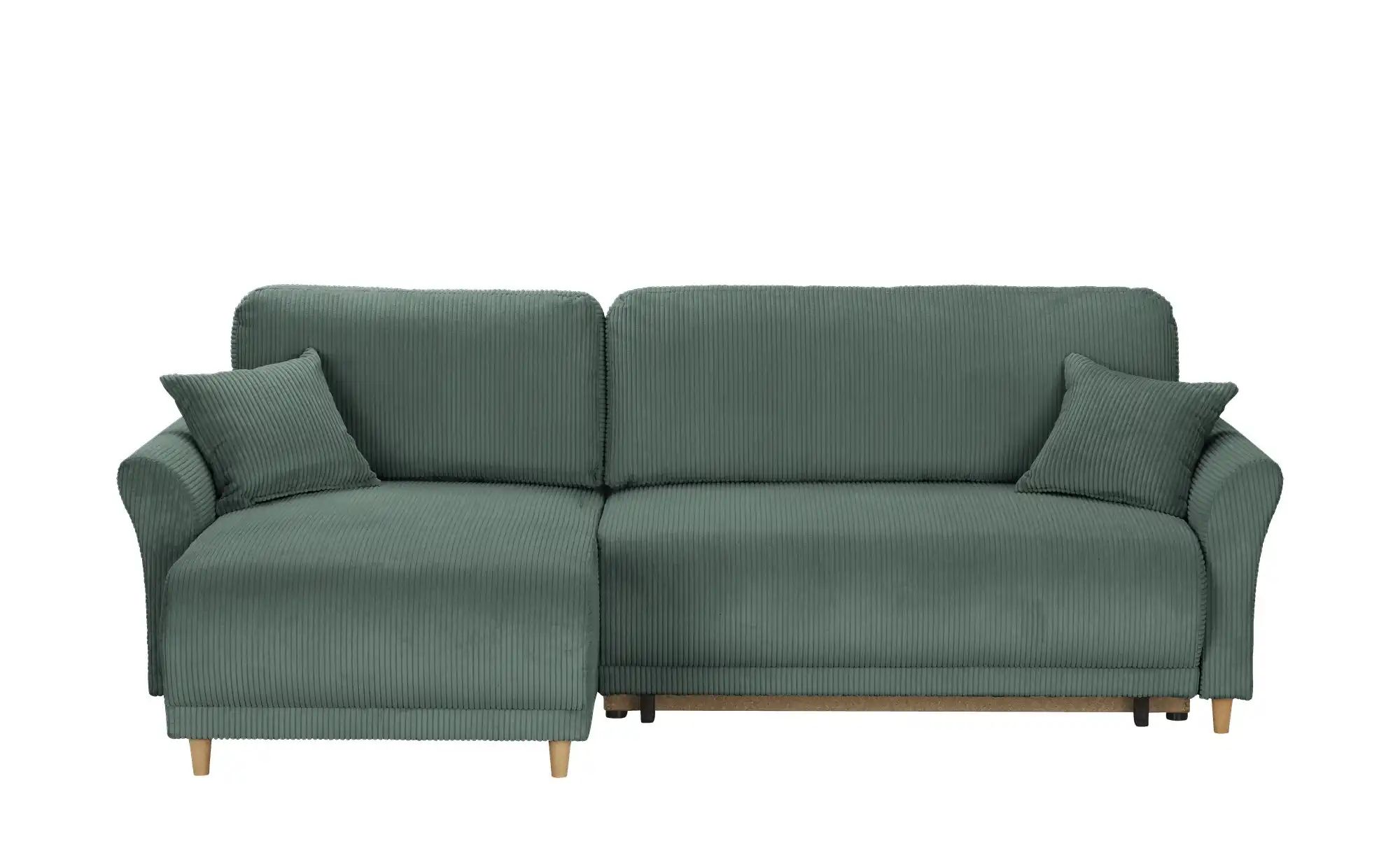 Ecksofa  Malyn II ¦ grün ¦ Maße (cm): B: 236 H: 90 T: 147.0 Polstermöbel > günstig online kaufen