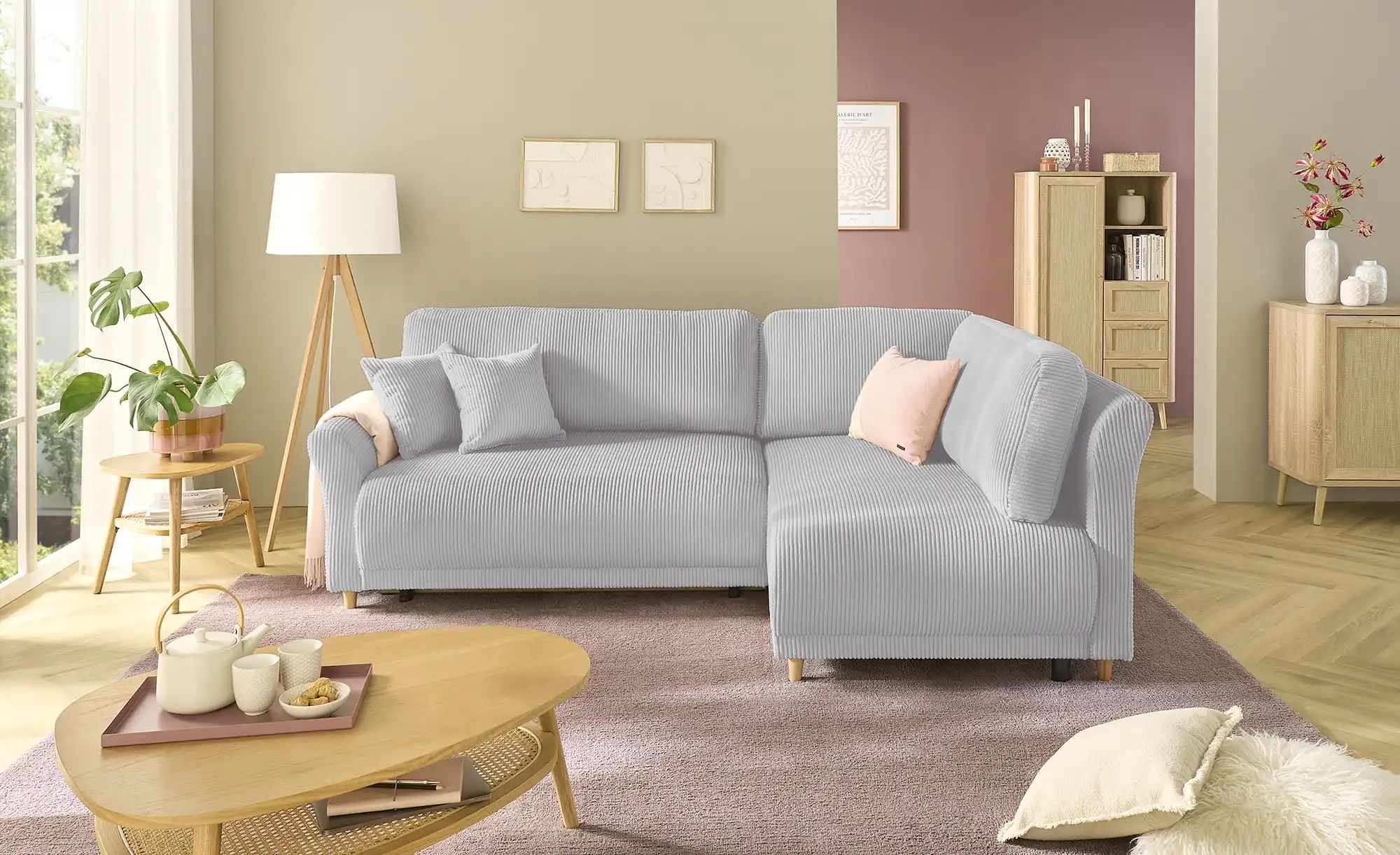 Thumbnail - Ecksofa  Malyn II ¦ beige ¦ Maße (cm): B: 238 H: 90 T: 160.0 Polstermöbel > Sofas > 3-Sitzer - Höffner