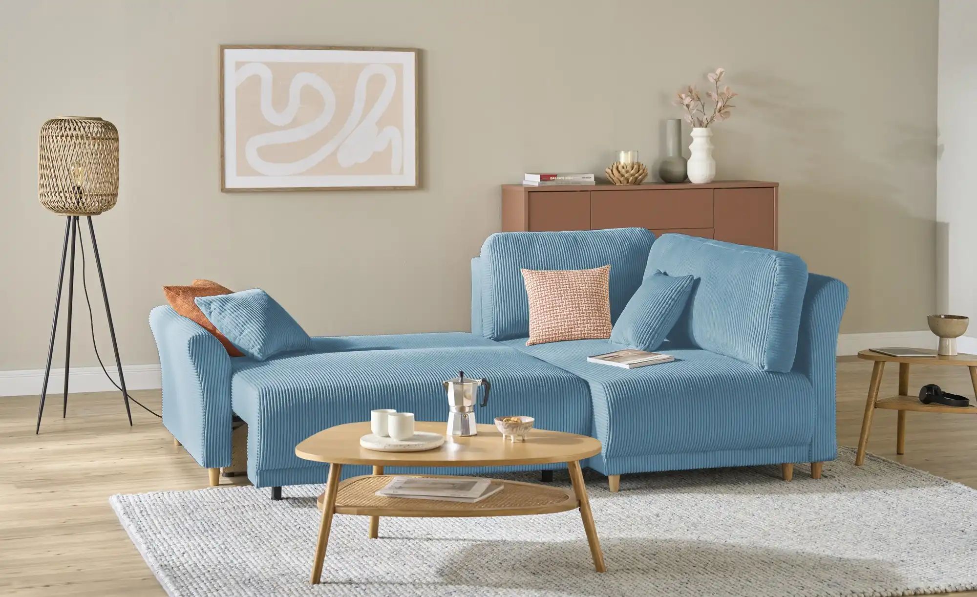 Thumbnail - Ecksofa Malyn II ¦ beige ¦ Maße (cm): B: 238 H: 90 T: 160.0 Polstermöbel > Sofas > 3-Sitzer - Höffner