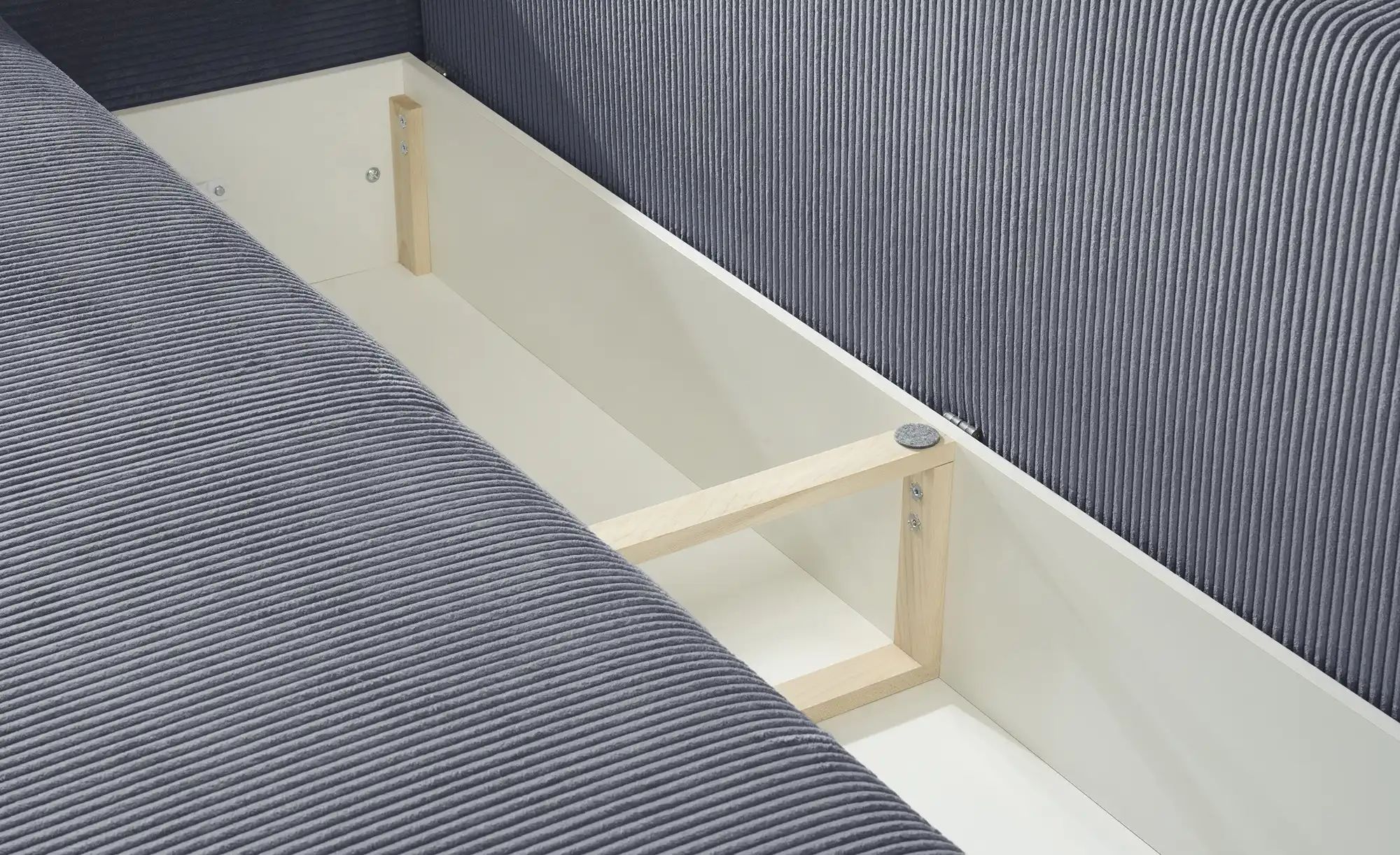 Thumbnail - Big Sofa mit Funktion Malyn ¦ grau ¦ Maße (cm): B: 234 H: 90 T: 103.0 Polstermöbel > Sofas > 3-Sitzer - Höffner