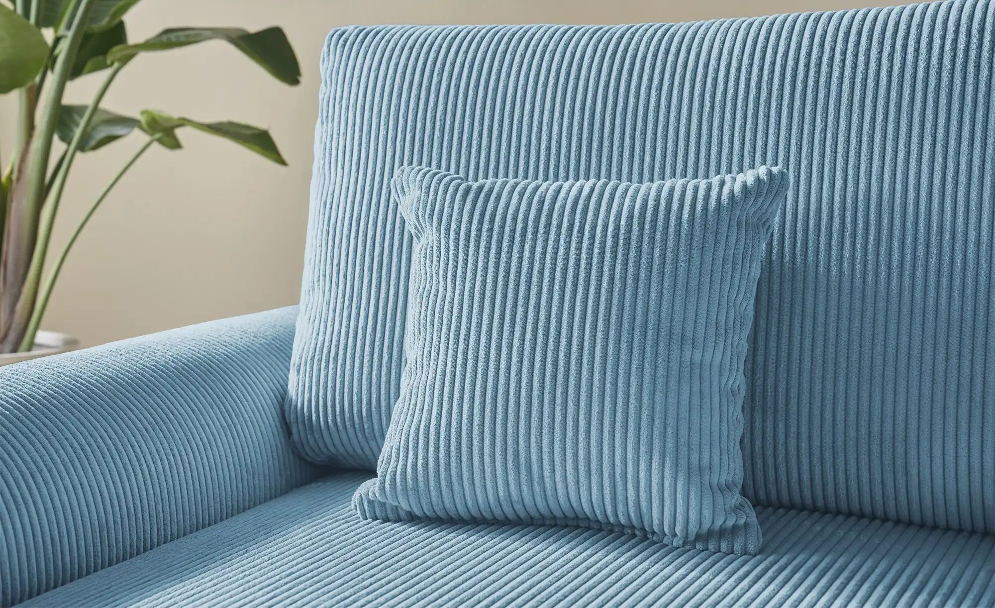 Thumbnail - Wohnlandschaft Malyn ¦ türkis/petrol ¦ Maße (cm): B: 313 H: 90 T: 160.0 Polstermöbel > Sofas > Schlafsofas - Höffner