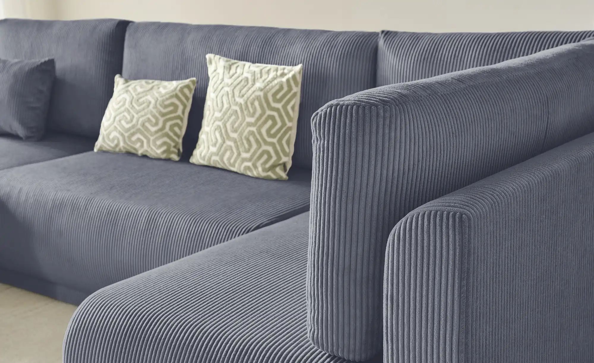 Wohnlandschaft  Malyn ¦ grau ¦ Maße (cm): B: 313 H: 90 T: 160.0 Polstermöbe günstig online kaufen