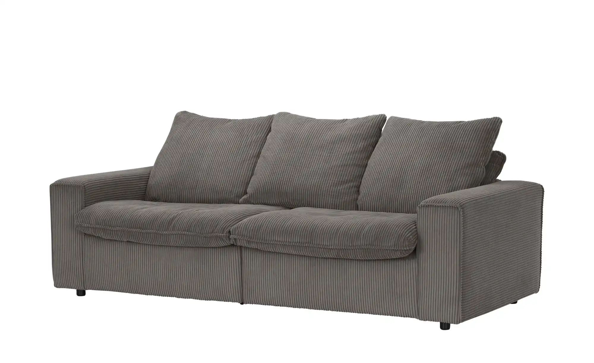 Thumbnail - SOHO Big Sofa  Kini ¦ braun ¦ Maße (cm): B: 214 H: 85 T: 107.0 Polstermöbel > Sofas > 2-Sitzer - Höffner