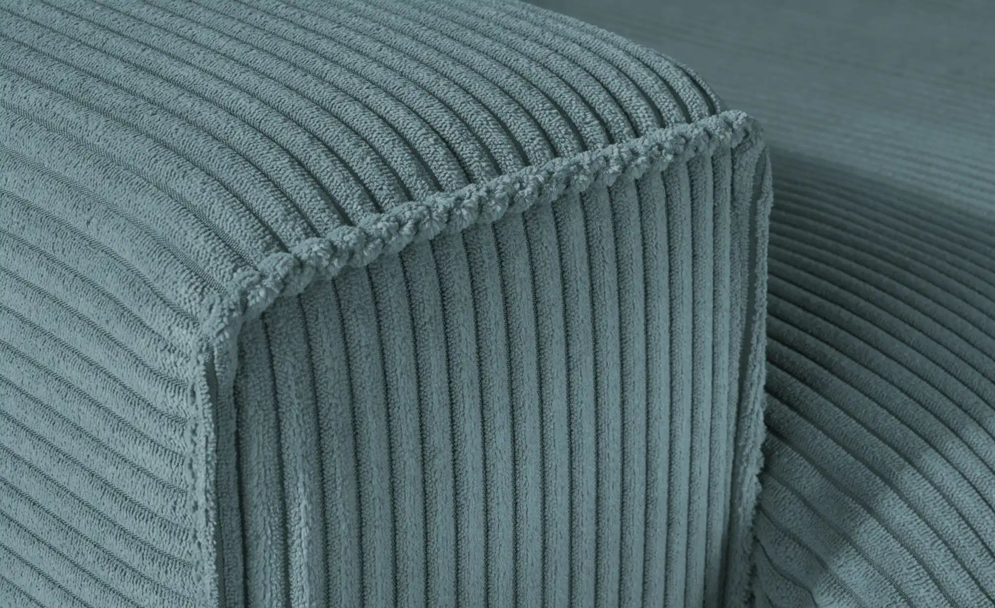 SOHO Big Sofa  Kini ¦ türkis/petrol ¦ Maße (cm): B: 214 H: 85 T: 107.0 Pols günstig online kaufen