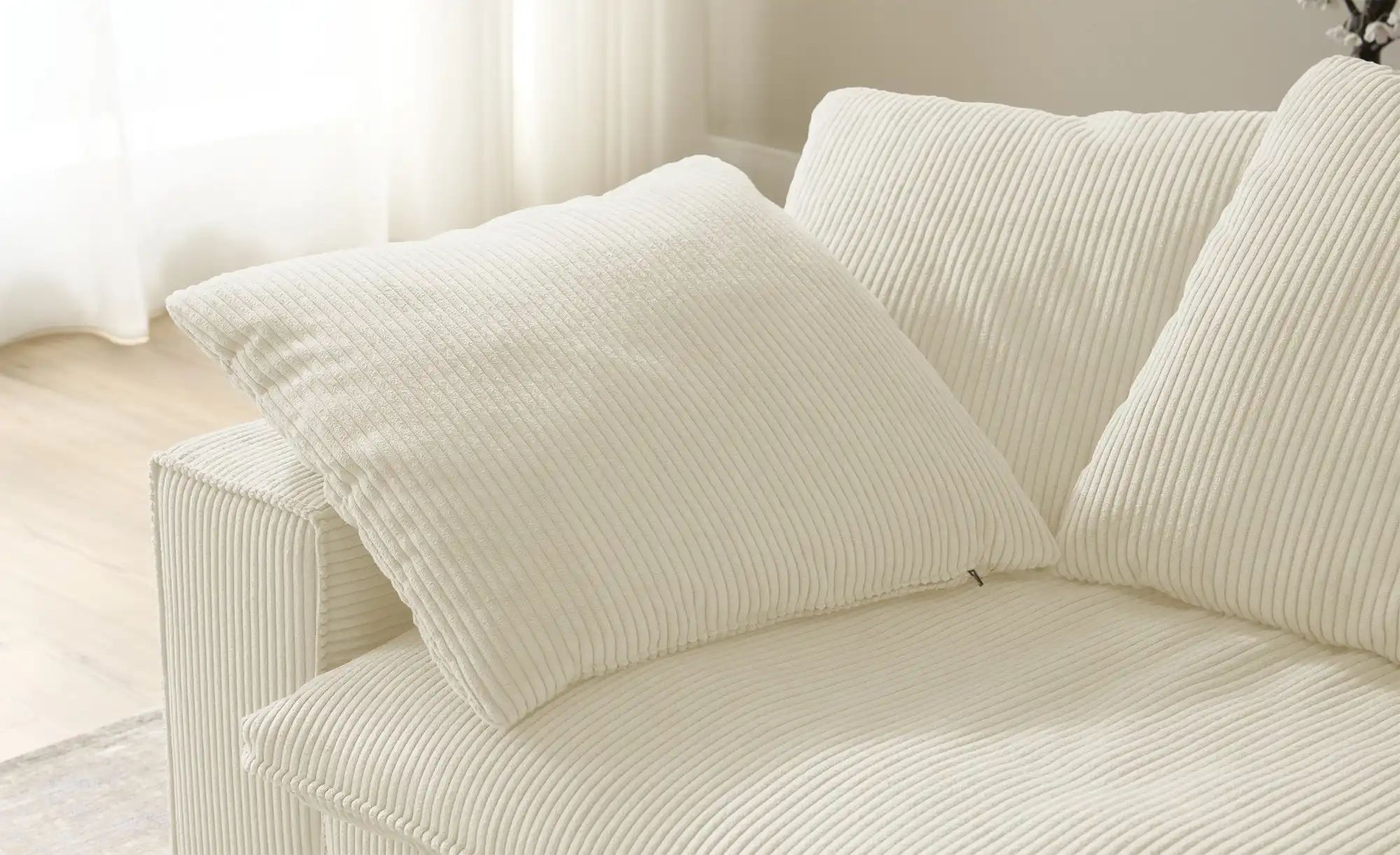 SOHO Ecksofa  Kini ¦ beige ¦ Maße (cm): B: 230 H: 83 T: 180.0 Polstermöbel günstig online kaufen