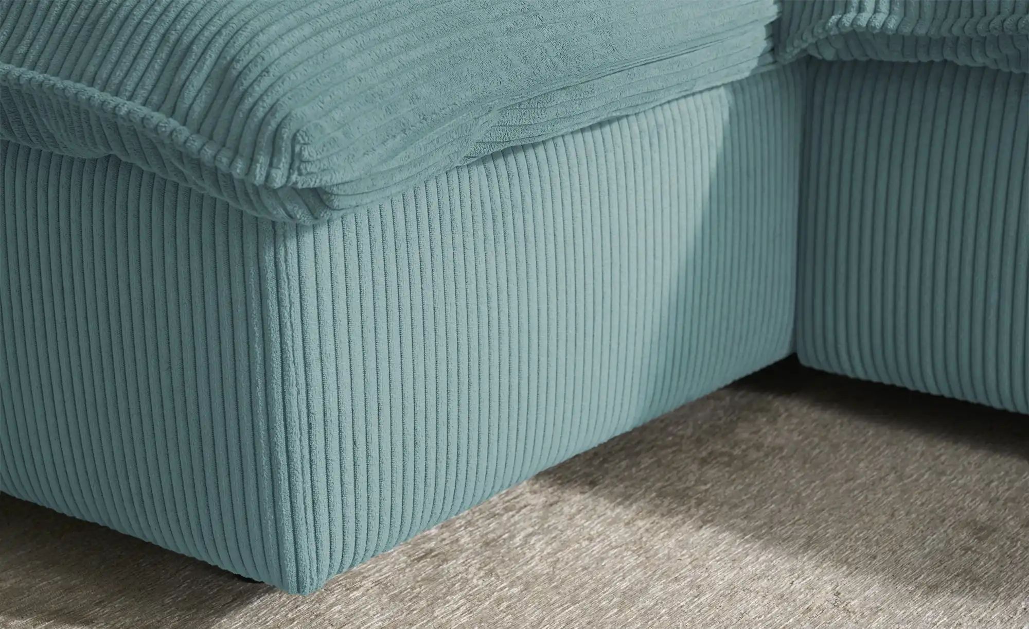 Thumbnail - SOHO Ecksofa  Kini ¦ blau ¦ Maße (cm): B: 230 H: 83 T: 180.0 Polstermöbel > Sofas > Ecksofas - Höffner