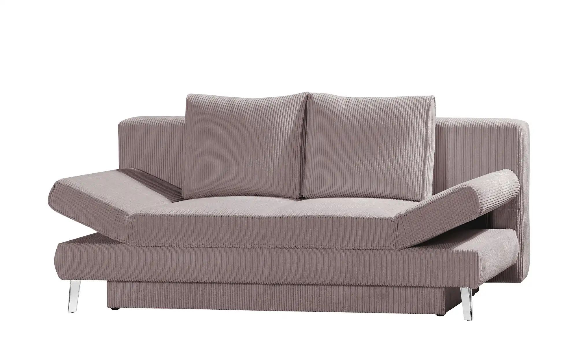 Thumbnail - Schlafsofa mit Bettkasten Sidney ¦ rosa/pink ¦ Maße (cm): B: 200 H: 85 T: 90.0 Polstermöbel > Sofas > 2-Sitzer - Höffner