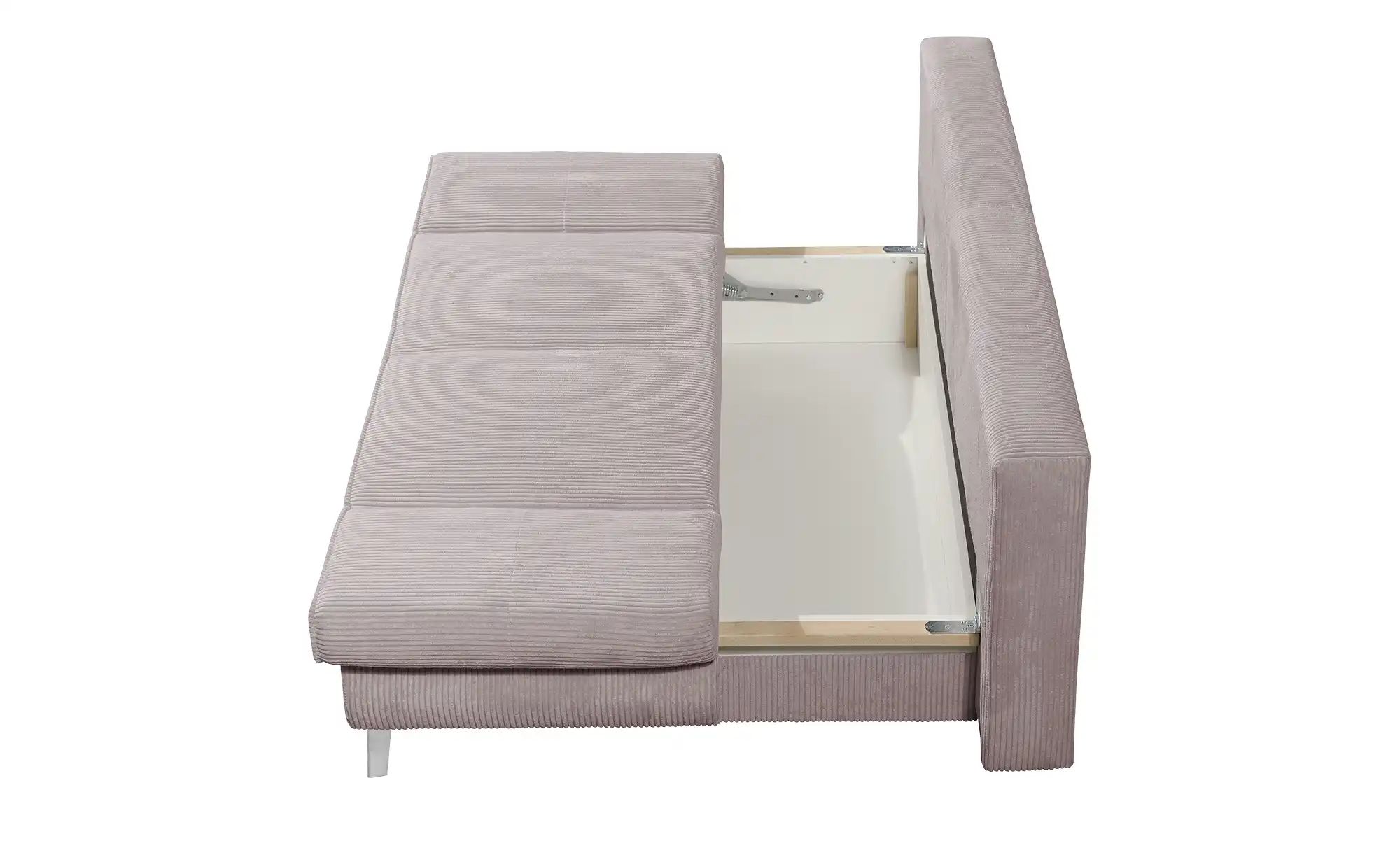 Thumbnail - Schlafsofa mit Bettkasten Sidney ¦ rosa/pink ¦ Maße (cm): B: 200 H: 85 T: 90.0 Polstermöbel > Sofas > 2-Sitzer - Höffner