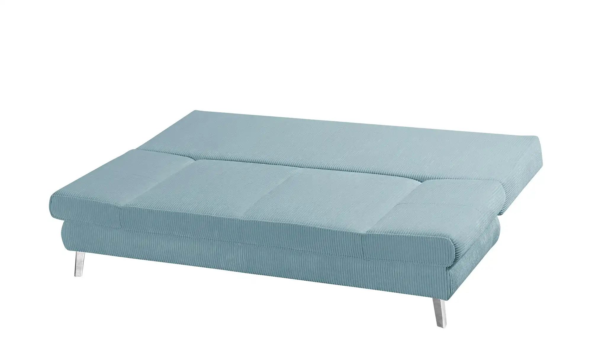 Thumbnail - Schlafsofa mit Bettkasten Sidney ¦ türkis/petrol ¦ Maße (cm): B: 200 H: 85 T: 90.0 Polstermöbel > Sofas > 2-Sitzer - Höf...