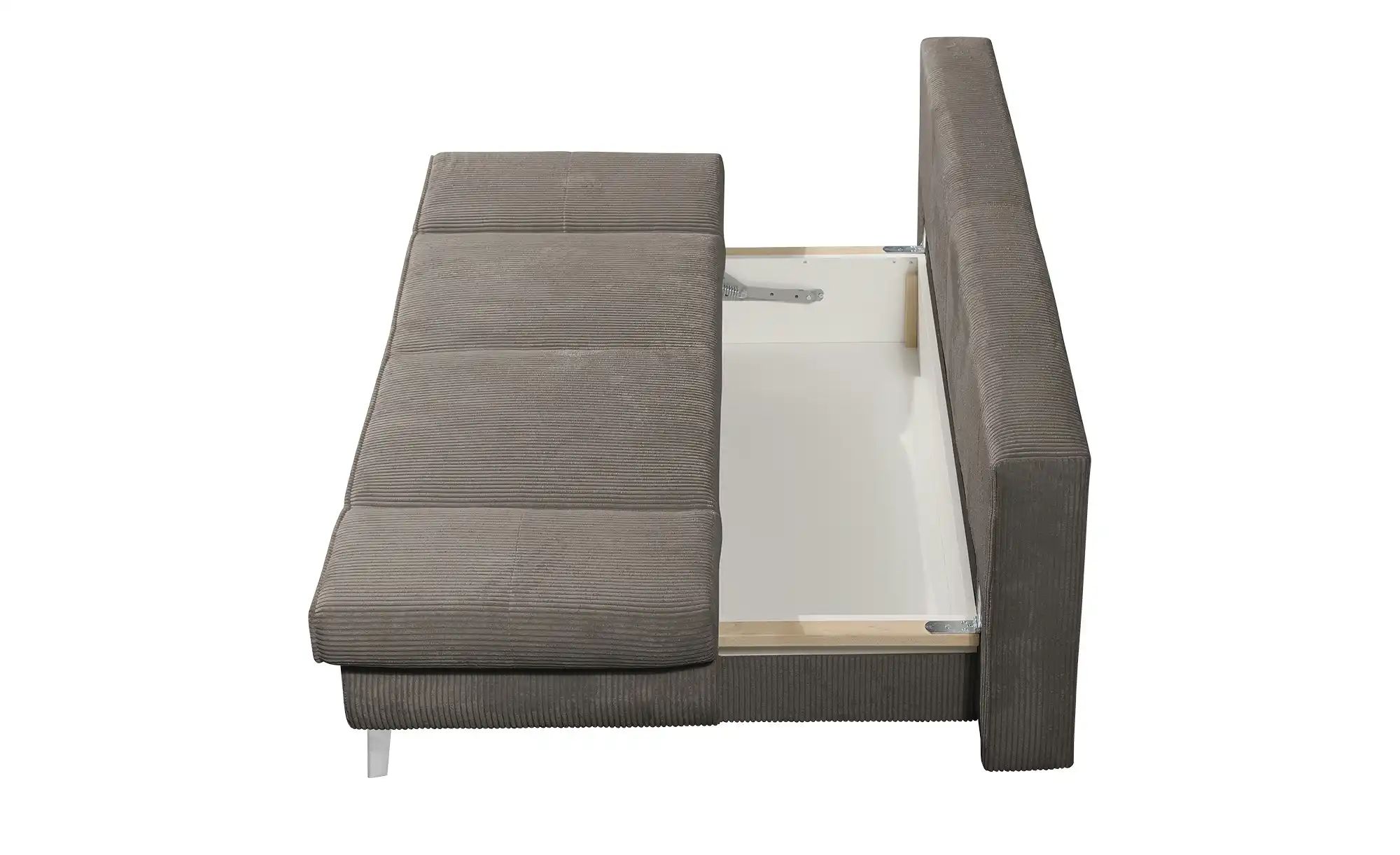 Thumbnail - Schlafsofa mit Bettkasten Sidney ¦ braun ¦ Maße (cm): B: 200 H: 85 T: 90.0 Polstermöbel > Sofas > 2-Sitzer - Höffner