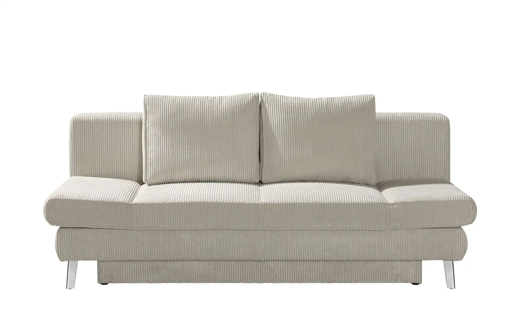Schlafsofa mit Bettkasten Sidney ¦ beige ¦ Maße (cm): B: 200 H: 85 T: 90.0 günstig online kaufen
