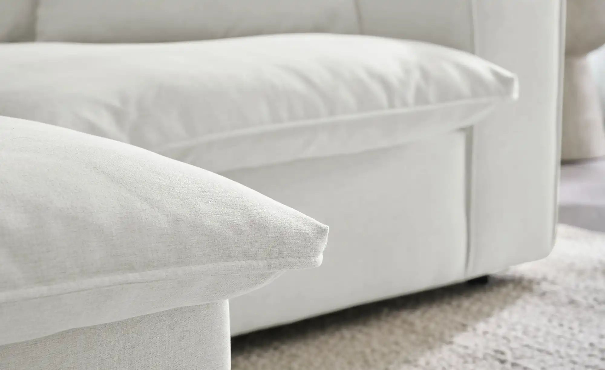 Thumbnail - SOHO Ecksofa  Kini ¦ weiß ¦ Maße (cm): B: 230 H: 83 T: 180.0 Polstermöbel > Sofas > Ecksofas - Höffner