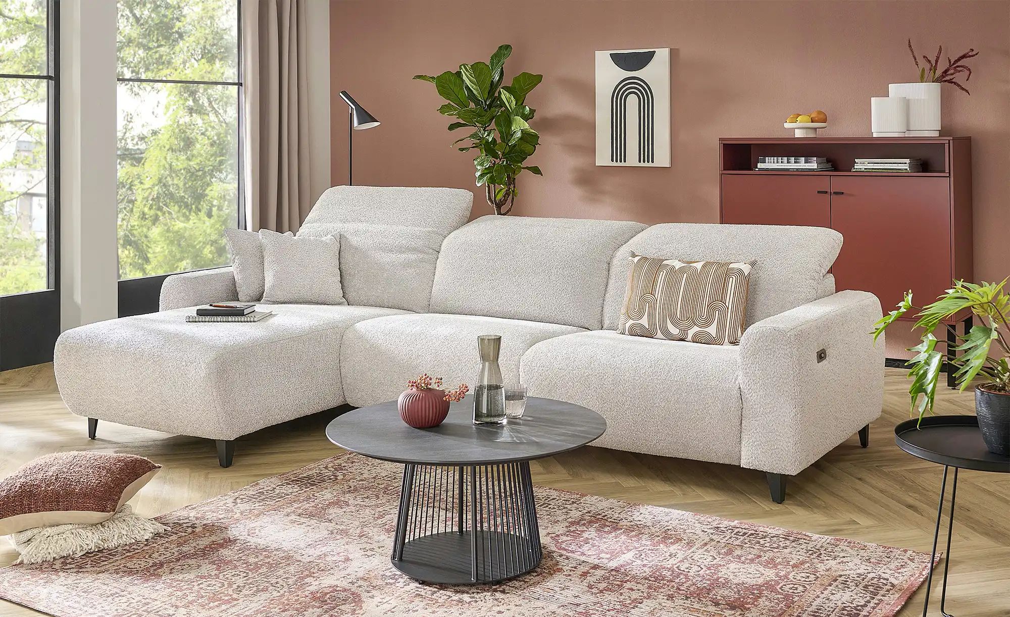 Thumbnail - uno Ecksofa Viborg ¦ grau ¦ Maße (cm): B: 315 H: 101 T: 183.0 Polstermöbel > Sofas > Ecksofas - Höffner