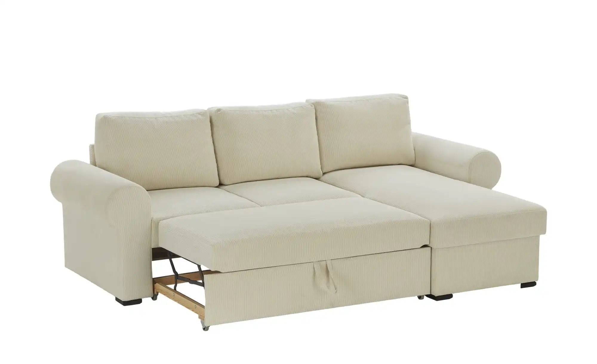 Thumbnail - smart Ecksofa  Valdi ¦ creme ¦ Maße (cm): B: 245 H: 86 T: 163.0 Polstermöbel > Sofas > 3-Sitzer - Höffner
