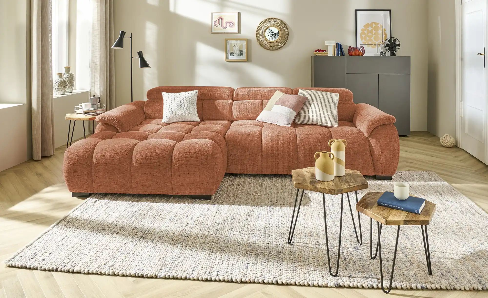 switch Ecksofa  Alvin ¦ braun ¦ Maße (cm): B: 284 H: 97 T: 168.0 Polstermöb günstig online kaufen
