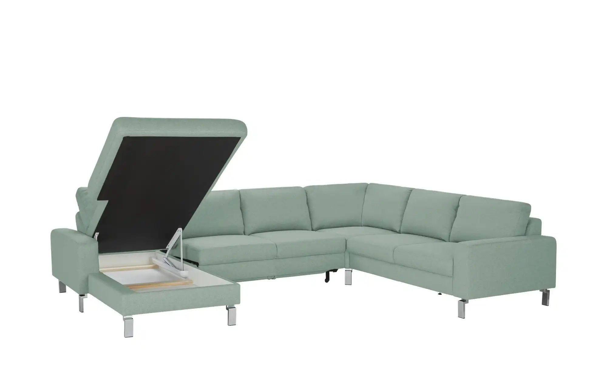 Thumbnail - Max Schelling Wohnlandschaft Maximum 2.0 ¦ grün ¦ Maße (cm): B: 333 H: 86 T: 253.0 Polstermöbel > Sofas > Schlafsofas -...