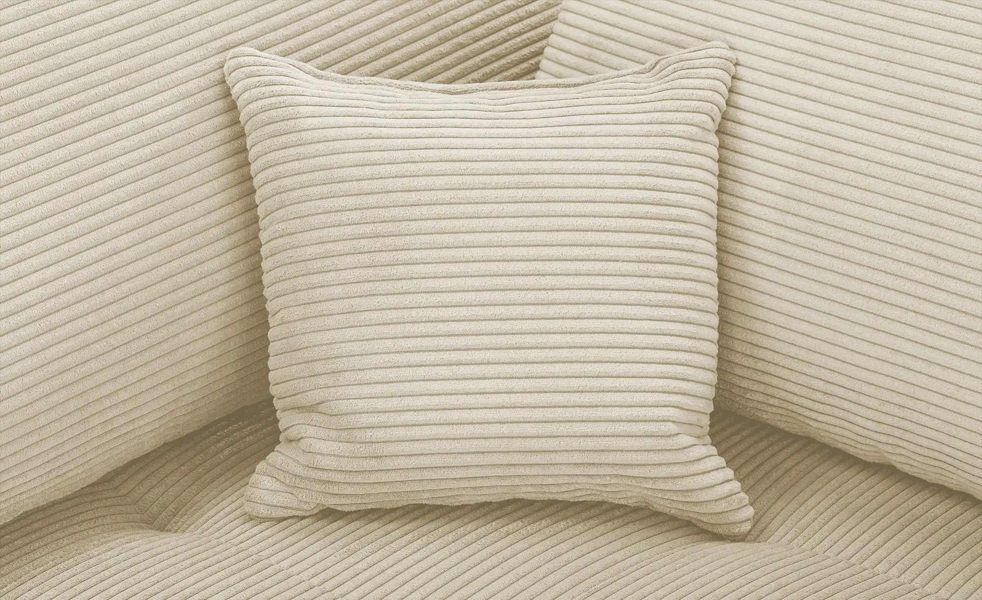 bobb Ecksofa  Krissy ¦ creme ¦ Maße (cm): B: 251 H: 88 T: 190.0 Polstermöbe günstig online kaufen