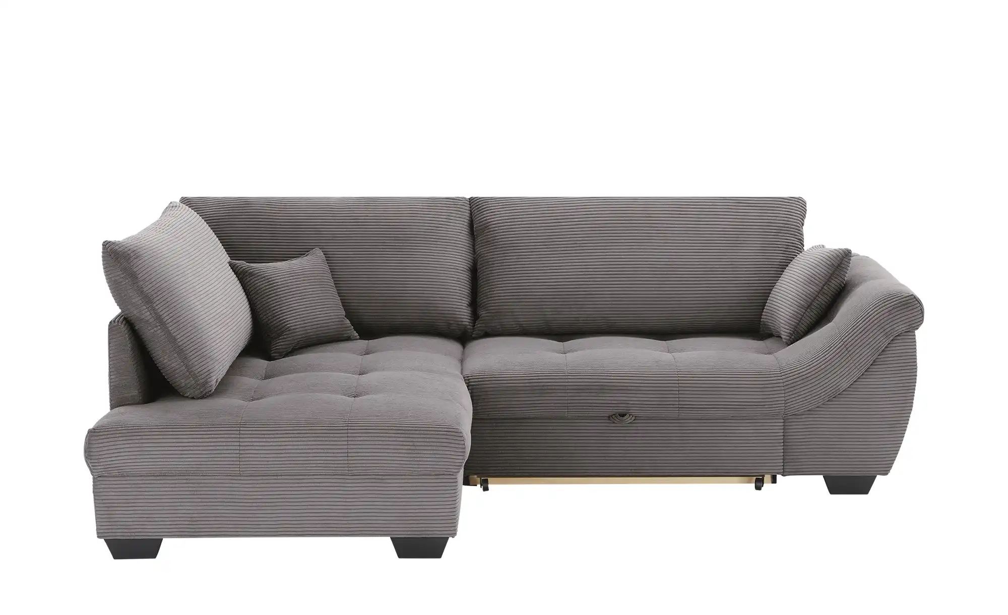 bobb Ecksofa  Krissy ¦ grau ¦ Maße (cm): B: 251 H: 88 T: 190.0 Polstermöbel günstig online kaufen