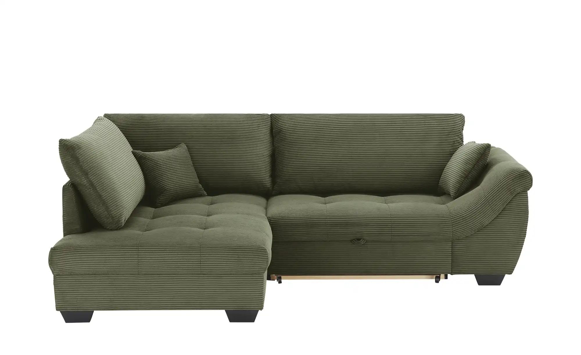 bobb Ecksofa  Krissy ¦ grün ¦ Maße (cm): B: 251 H: 88 T: 190.0 Polstermöbel günstig online kaufen