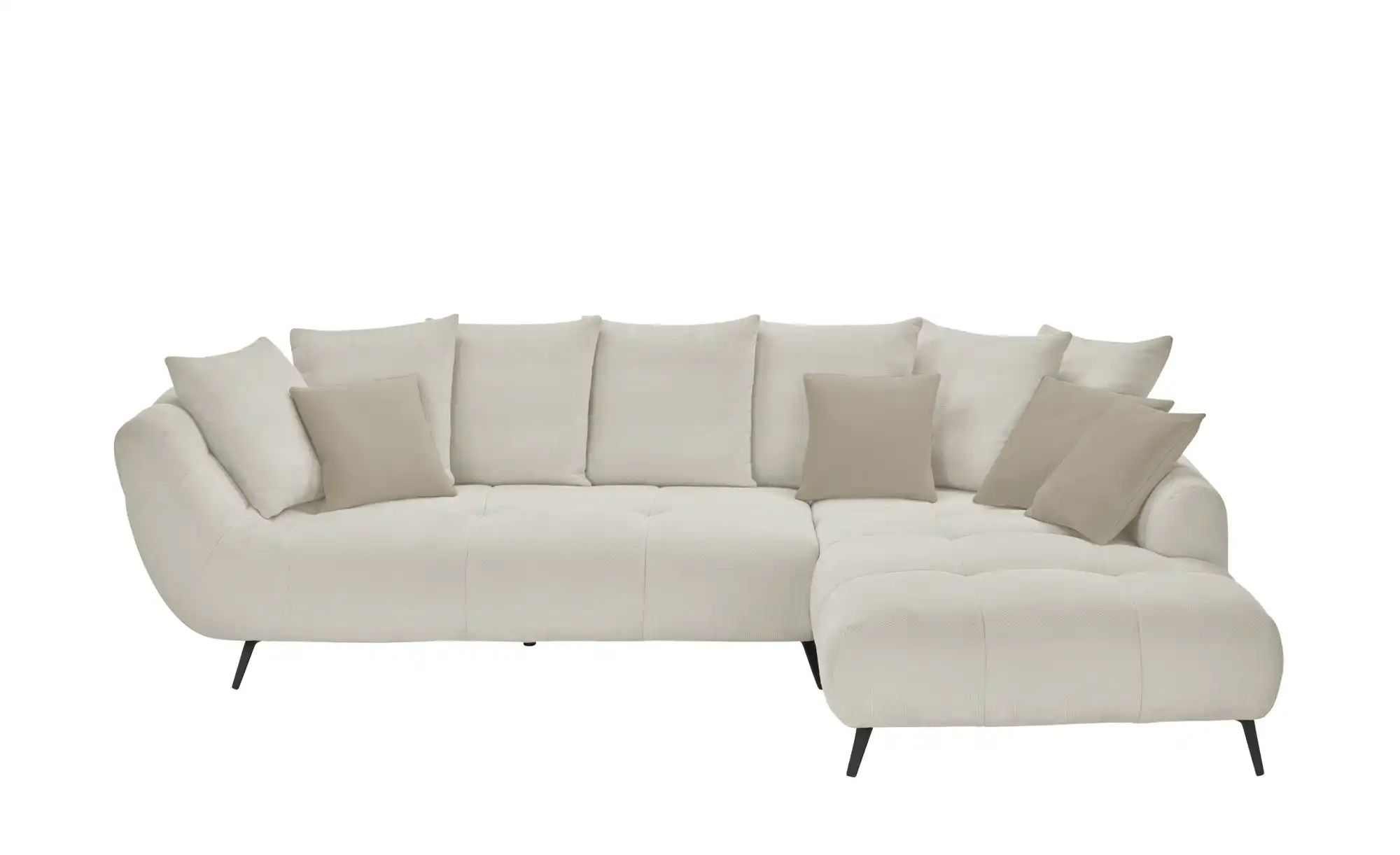 bobb Ecksofa  Bellani III ¦ creme ¦ Maße (cm): B: 318 H: 90 T: 218.0 Polste günstig online kaufen