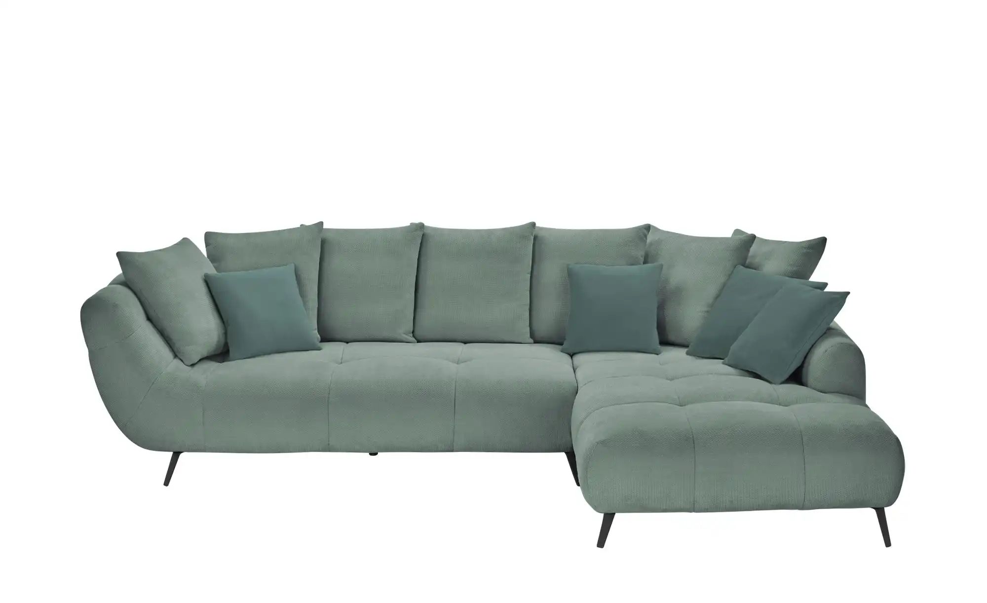 bobb Ecksofa  Bellani III ¦ grün ¦ Maße (cm): B: 318 H: 90 T: 218.0 Polster günstig online kaufen
