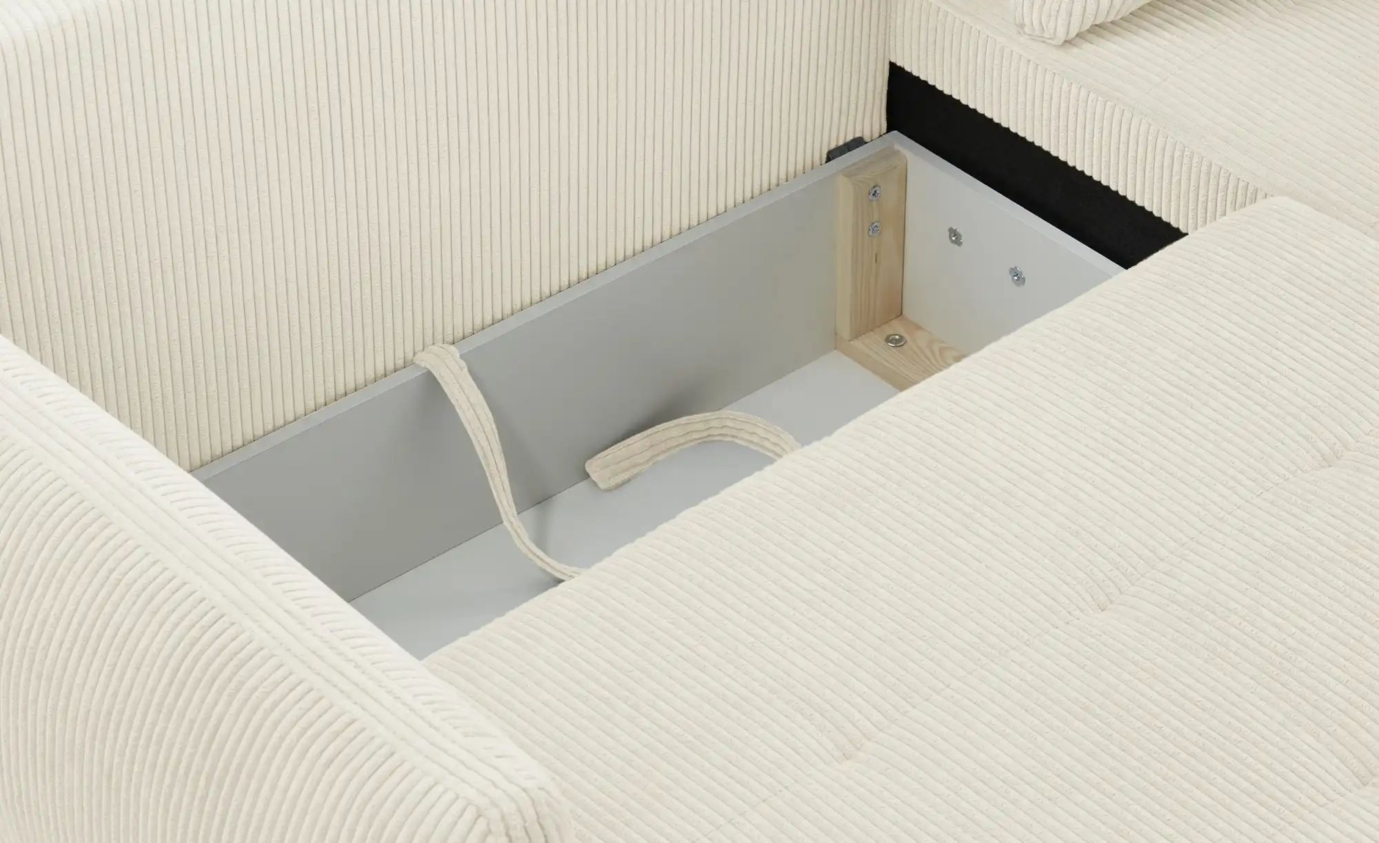 Thumbnail - smart Ecksofa Tori ¦ weiß ¦ Maße (cm): B: 241 H: 93 T: 148.0 Polstermöbel > Sofas > 3-Sitzer - Höffner