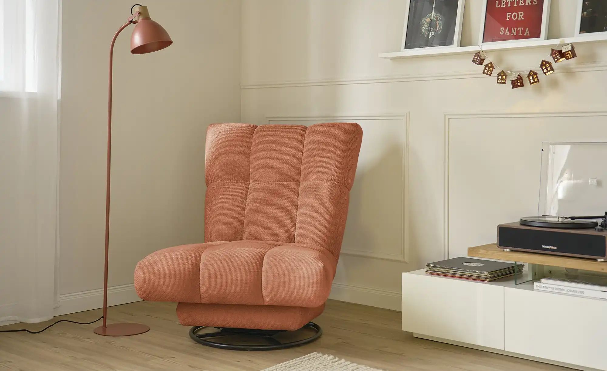 bobb Dreh-Schaukelsessel  Chessie ¦ kupfer ¦ Maße (cm): B: 86 H: 105 T: 98. günstig online kaufen