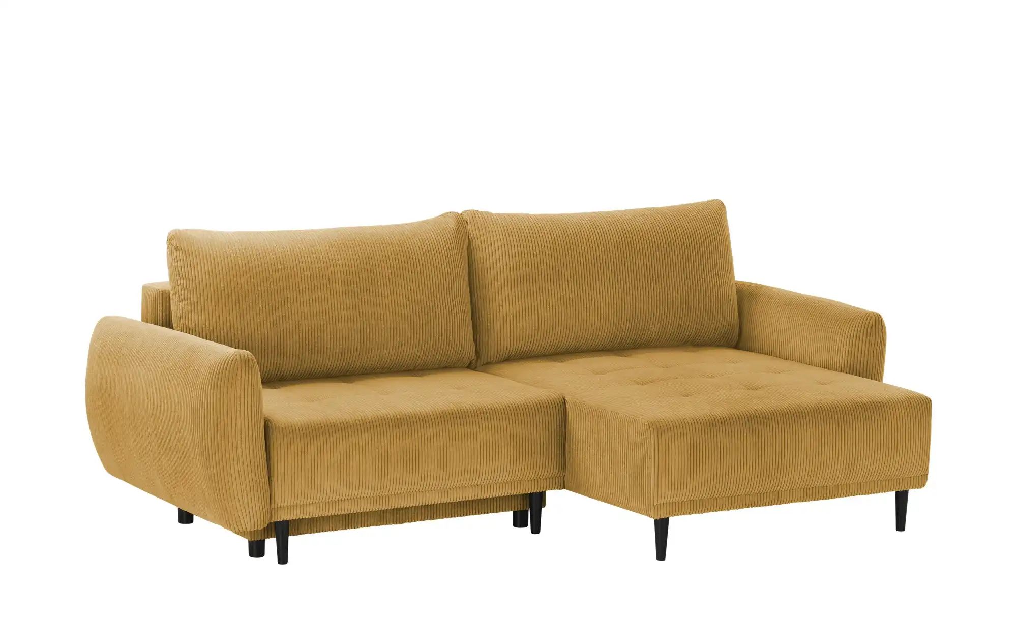 Thumbnail - smart Ecksofa  Tori ¦ gelb ¦ Maße (cm): B: 241 H: 93 T: 148.0 Polstermöbel > Sofas > 3-Sitzer - Höffner