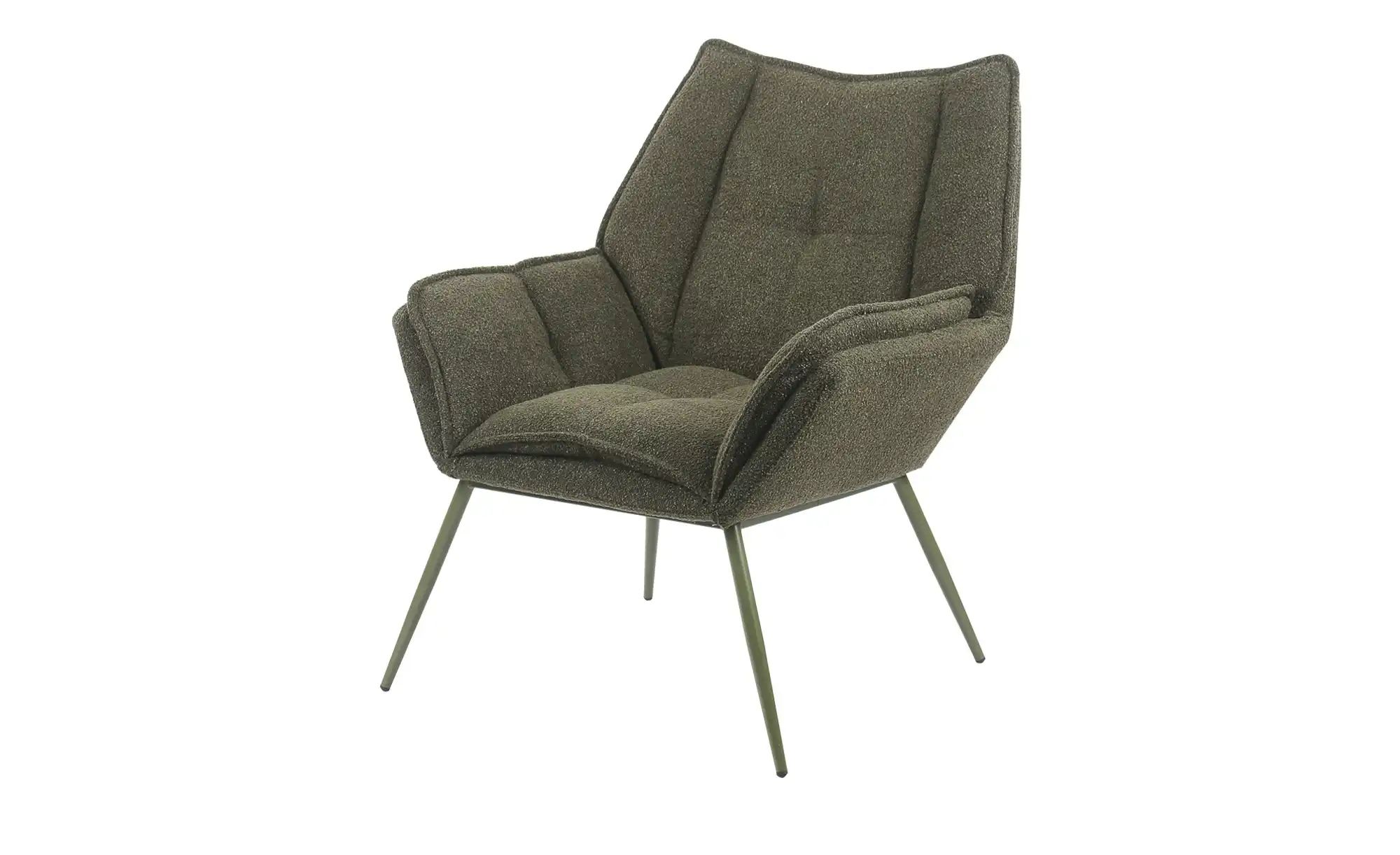 Sessel  Quincy ¦ grün ¦ Maße (cm): B: 73 H: 86 T: 72.0 Polstermöbel > Sesse günstig online kaufen