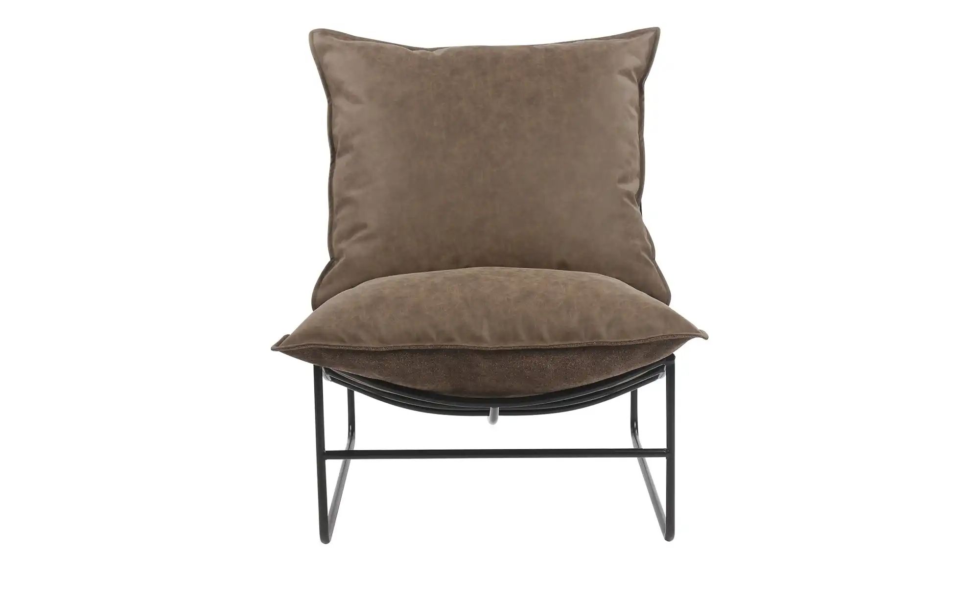 Sessel  Queena ¦ braun ¦ Maße (cm): B: 72 H: 84 T: 90.0 Polstermöbel > Sess günstig online kaufen