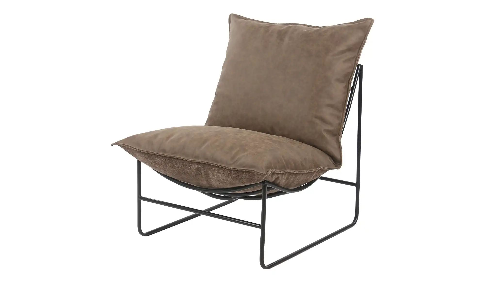 Sessel  Queena ¦ braun ¦ Maße (cm): B: 72 H: 84 T: 90.0 Polstermöbel > Sess günstig online kaufen