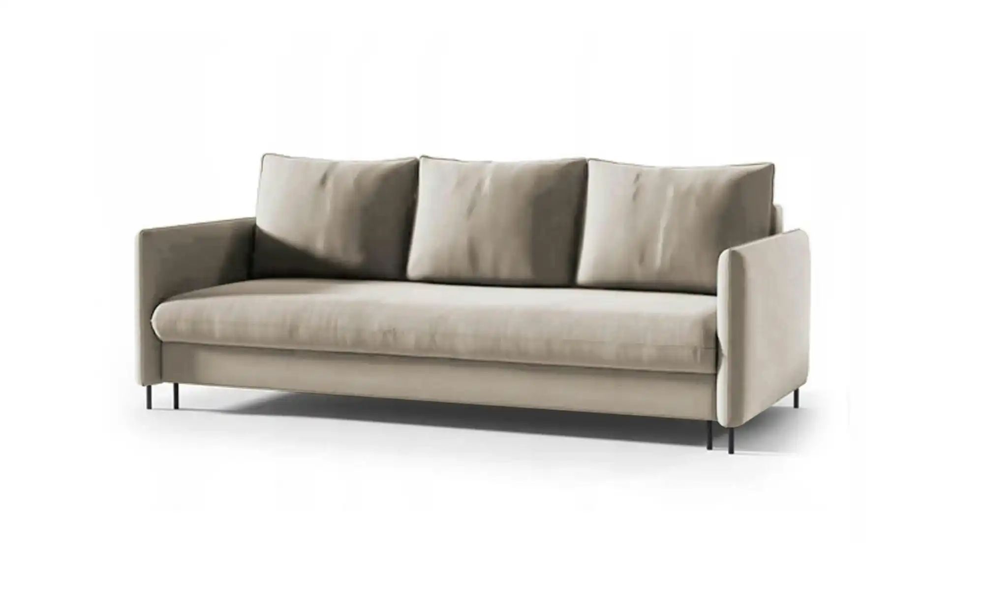 Einzelsofa  Bellis ¦ beige ¦ Maße (cm): B: 216 H: 95 Polstermöbel > Sofas > günstig online kaufen