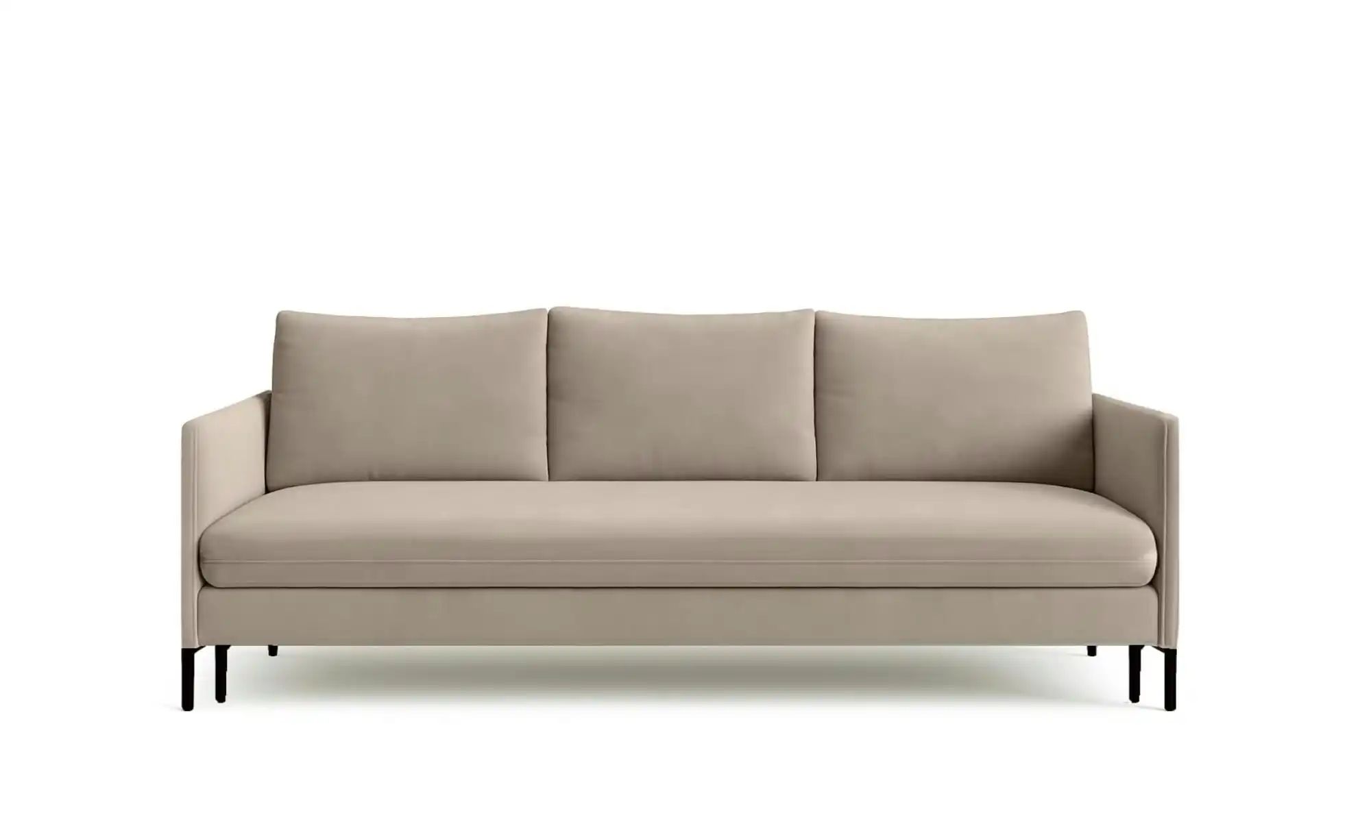 Einzelsofa  Bellis ¦ beige ¦ Maße (cm): B: 216 H: 95 Polstermöbel > Sofas > günstig online kaufen
