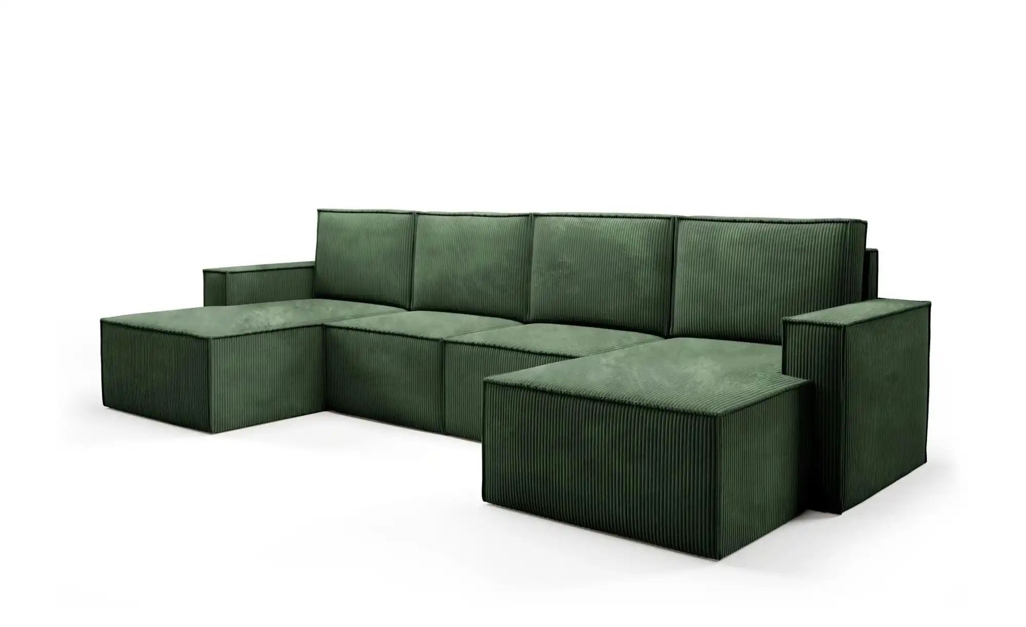 Wohnlandschaft  Orto ¦ grün ¦ Maße (cm): B: 320 H: 93 Polstermöbel > Sofas günstig online kaufen