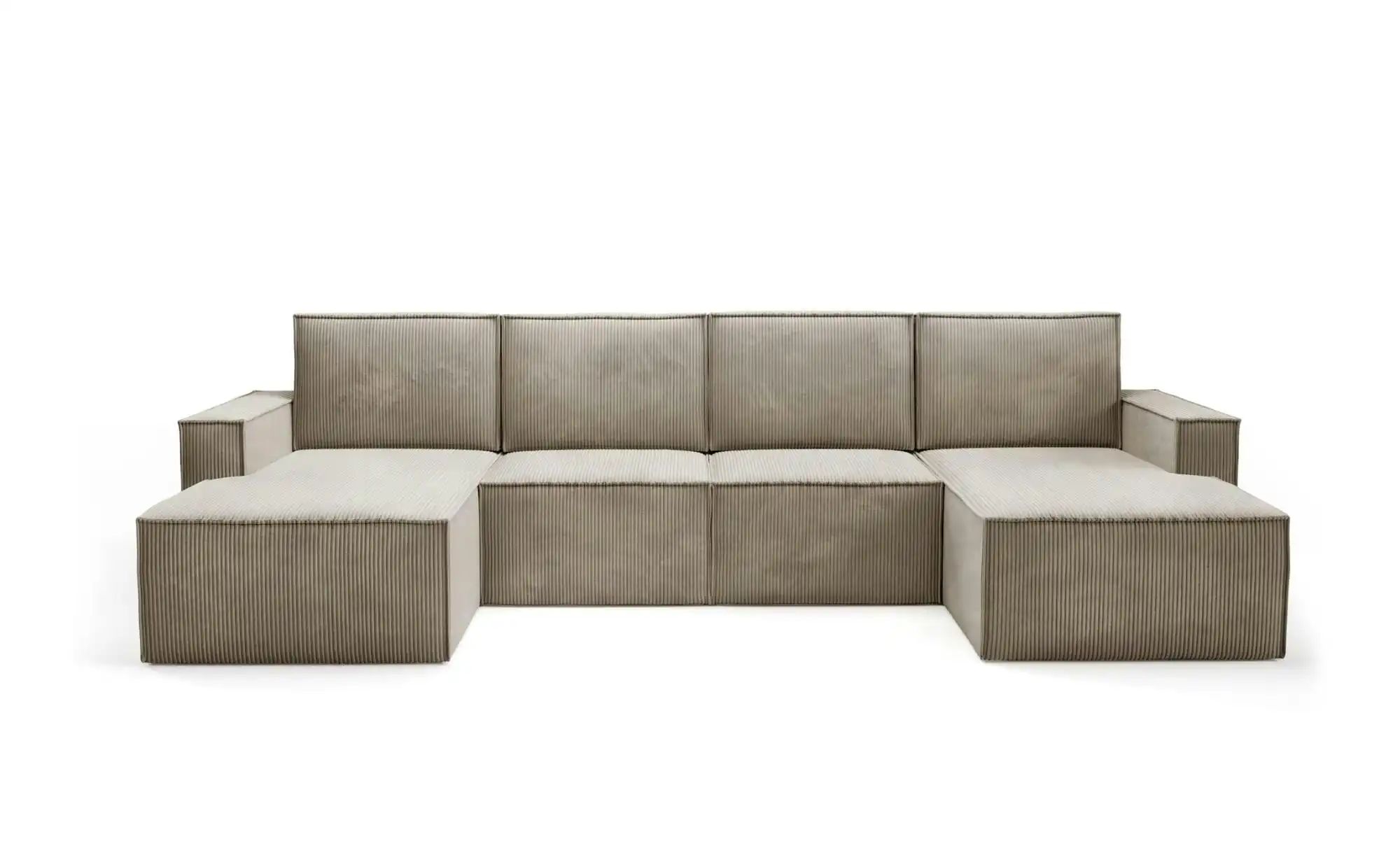 Wohnlandschaft  Orto ¦ braun ¦ Maße (cm): B: 320 H: 93 Polstermöbel > Sofas günstig online kaufen