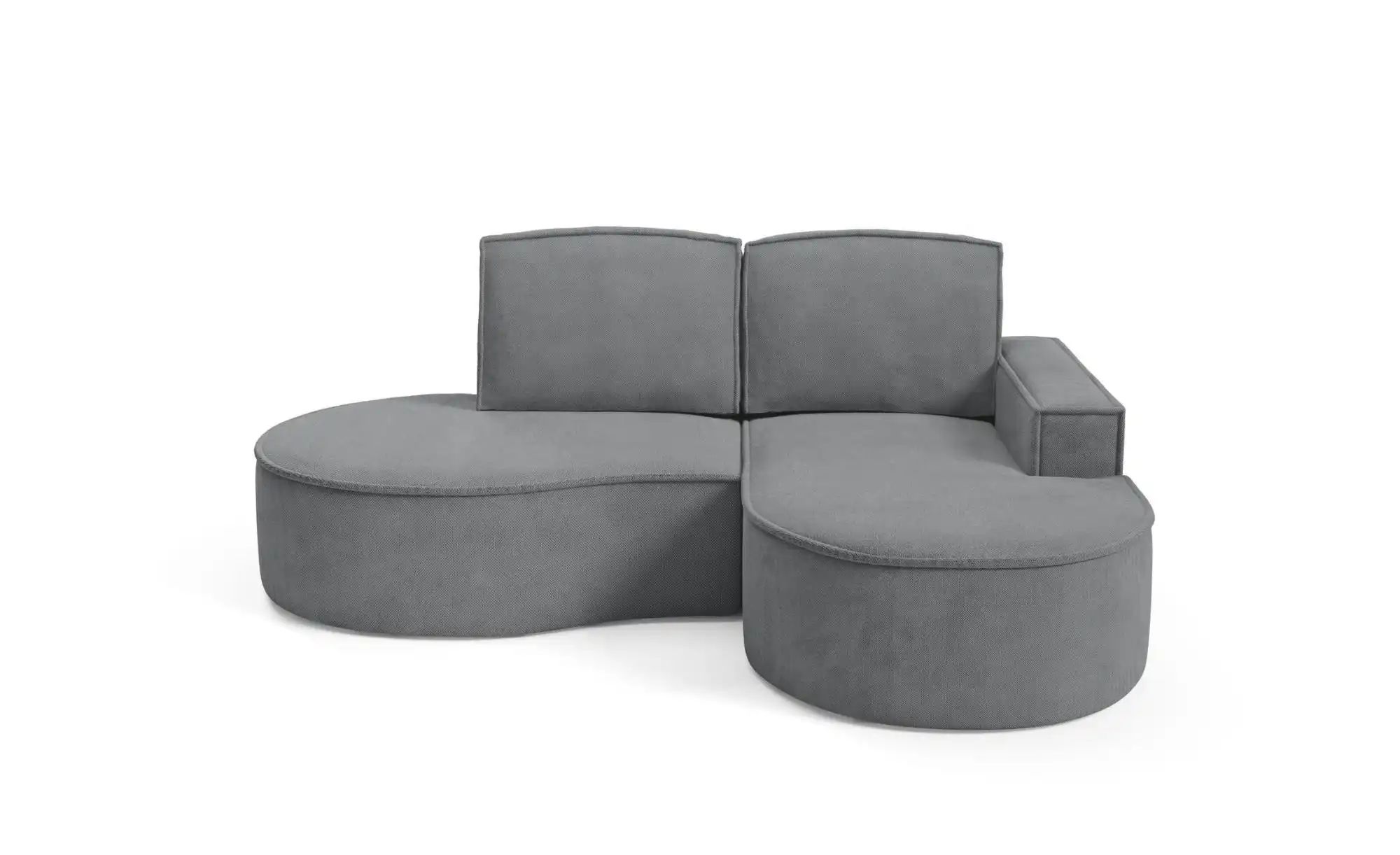 Ecksofa  Flow ¦ grau ¦ Maße (cm): B: 210 H: 88 Polstermöbel > Sofas > Eckso günstig online kaufen
