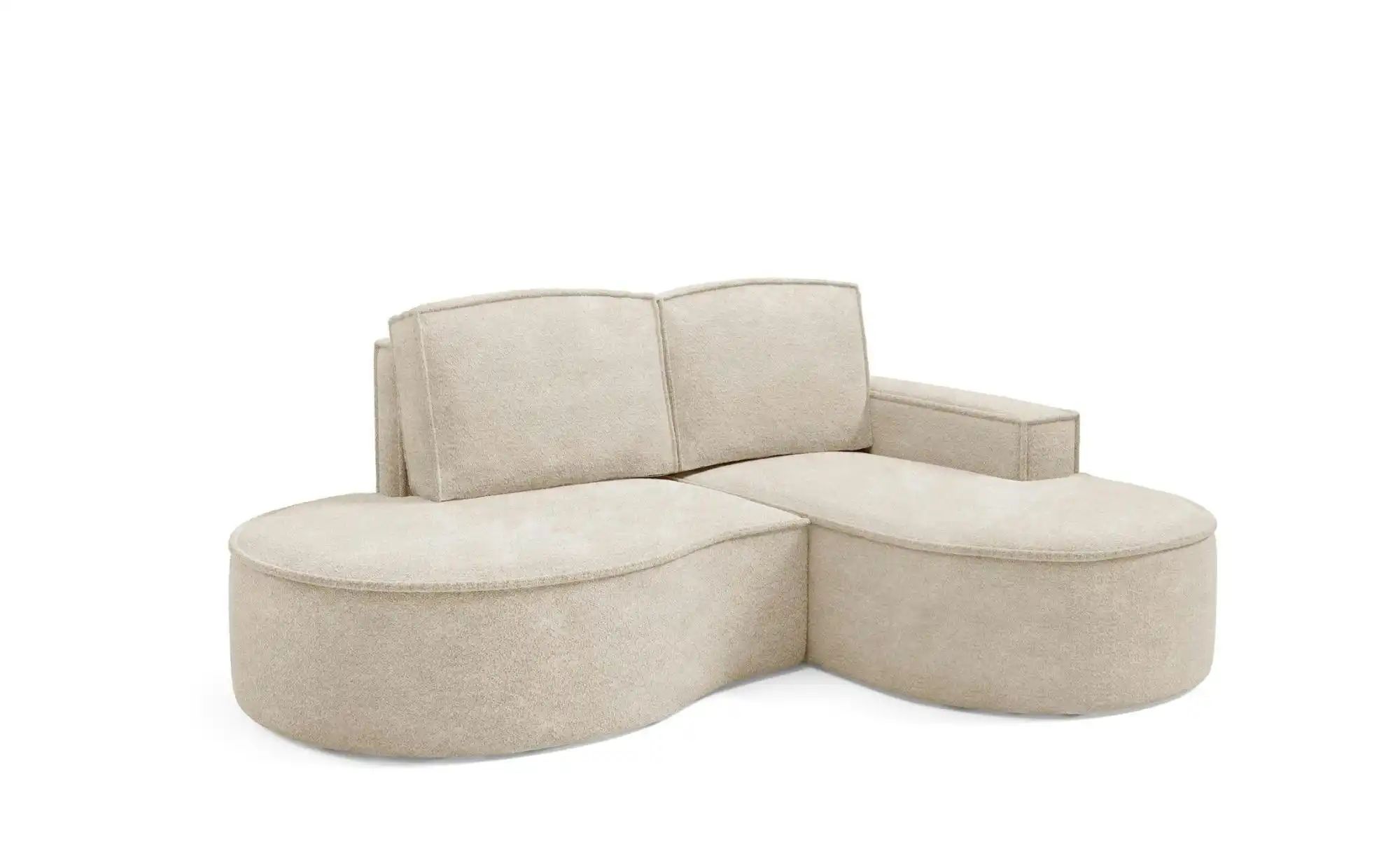 Ecksofa  Flow ¦ beige ¦ Maße (cm): B: 210 H: 88 Polstermöbel > Sofas > Ecks günstig online kaufen