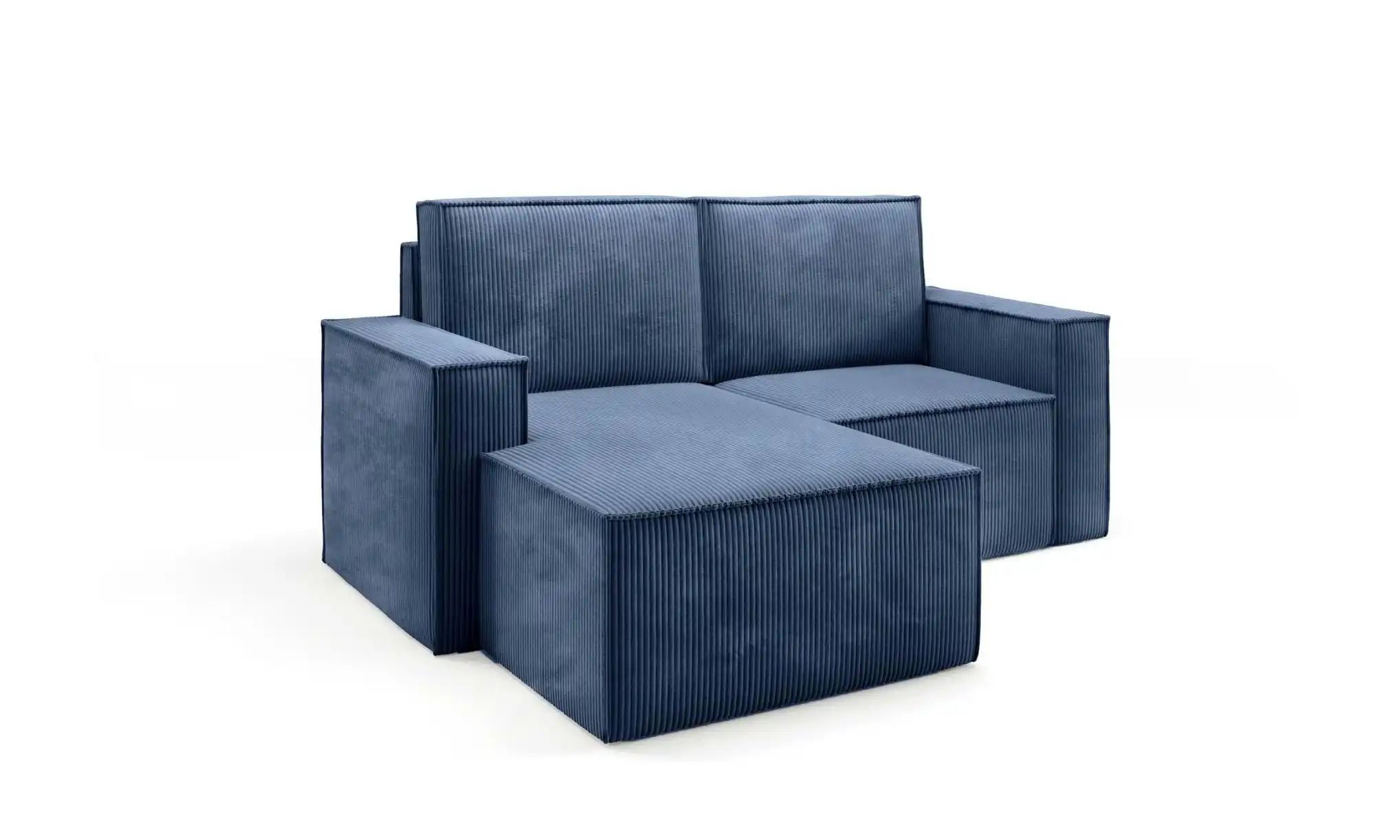 Ecksofa  Orto ¦ blau ¦ Maße (cm): B: 180 H: 93 Polstermöbel > Sofas > Eckso günstig online kaufen