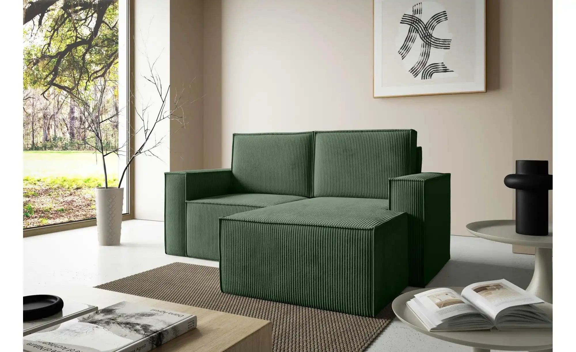 Thumbnail - Ecksofa  Orto ¦ grün ¦ Maße (cm): B: 180 H: 93 Polstermöbel > Sofas > Ecksofas - Höffner