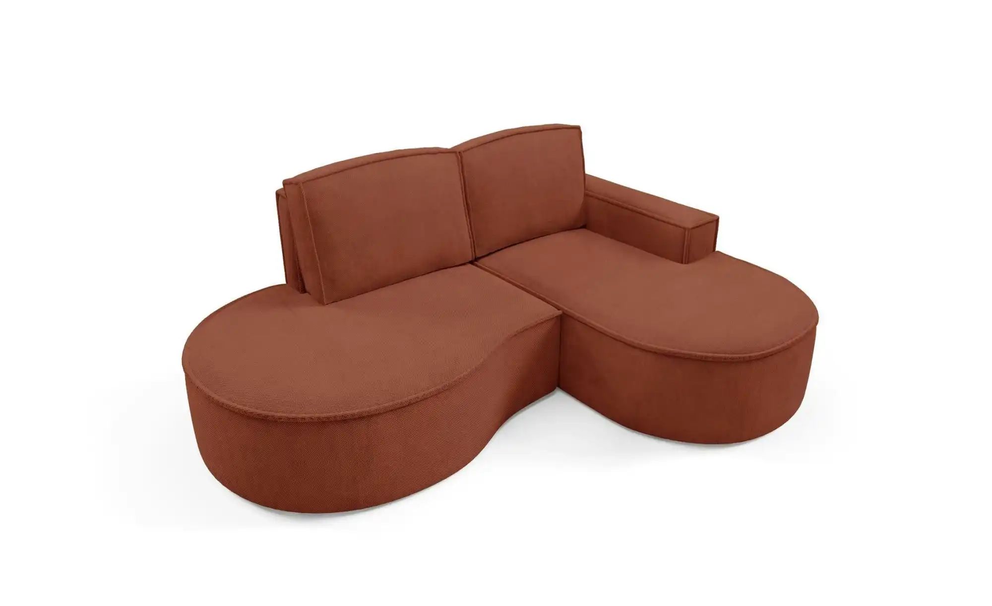 Ecksofa  Flow ¦ rot ¦ Maße (cm): B: 210 H: 88 Polstermöbel > Sofas > Ecksof günstig online kaufen