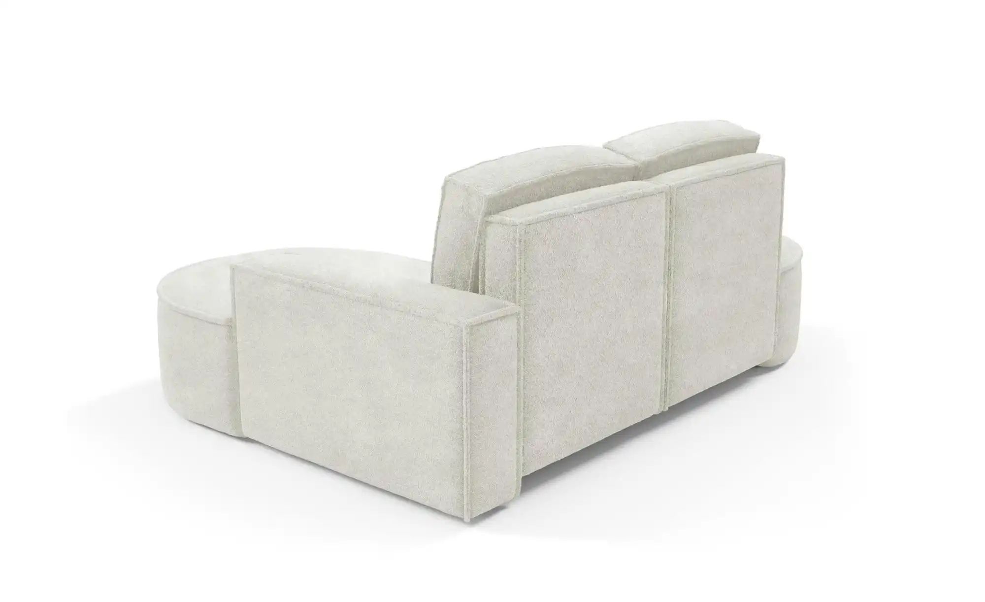 Ecksofa  Flow ¦ weiß ¦ Maße (cm): B: 210 H: 88 Polstermöbel > Sofas > Eckso günstig online kaufen