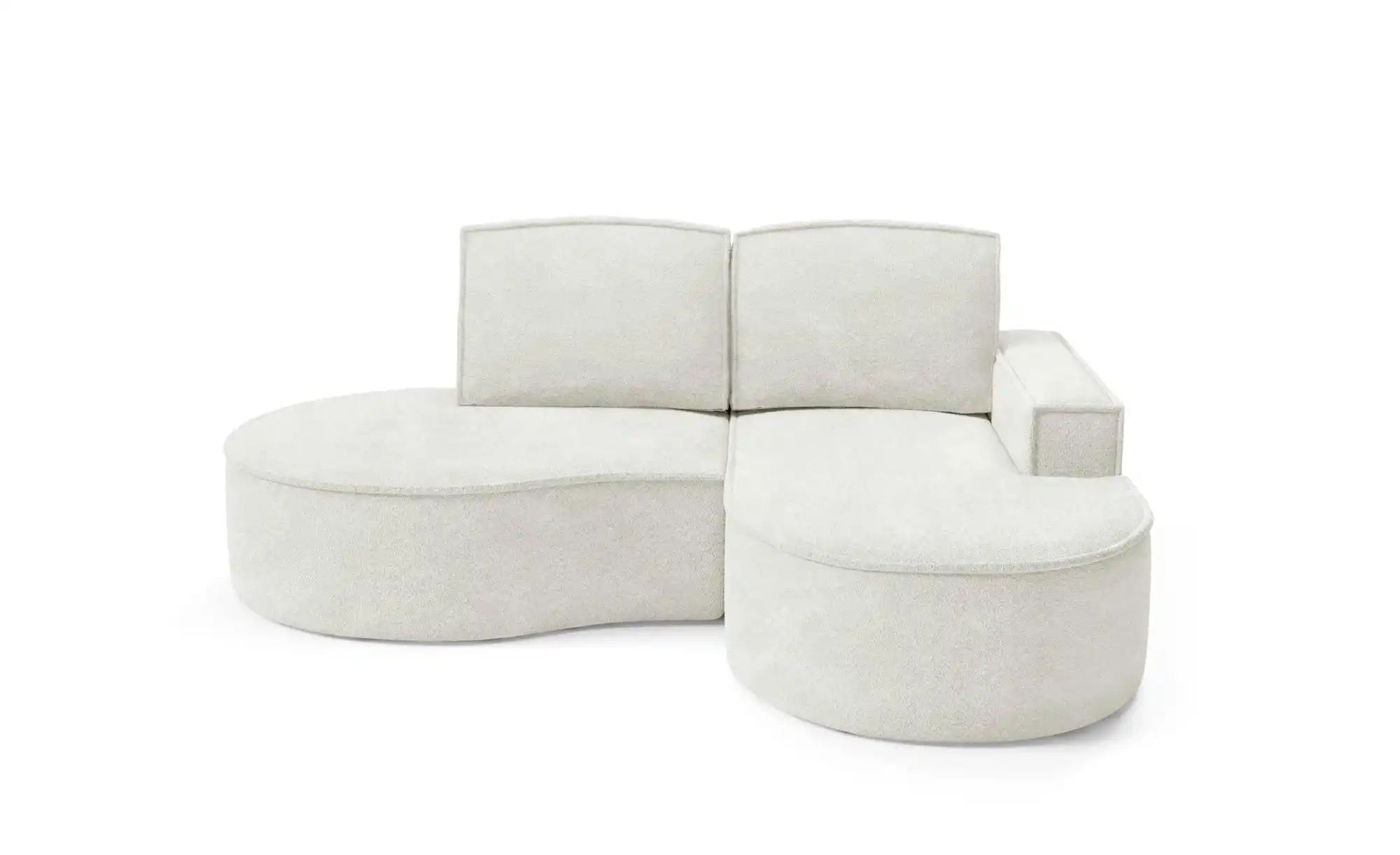 Ecksofa  Flow ¦ weiß ¦ Maße (cm): B: 210 H: 88 Polstermöbel > Sofas > Eckso günstig online kaufen