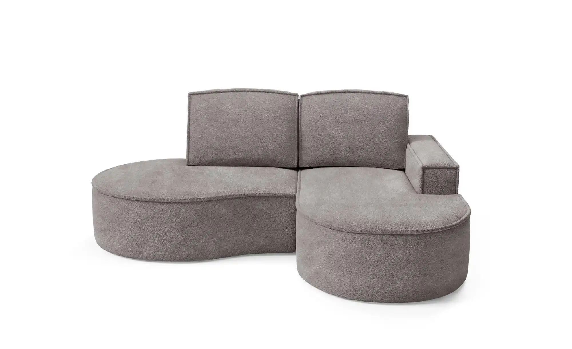 Ecksofa  Flow ¦ grau ¦ Maße (cm): B: 210 H: 88 Polstermöbel > Sofas > Eckso günstig online kaufen