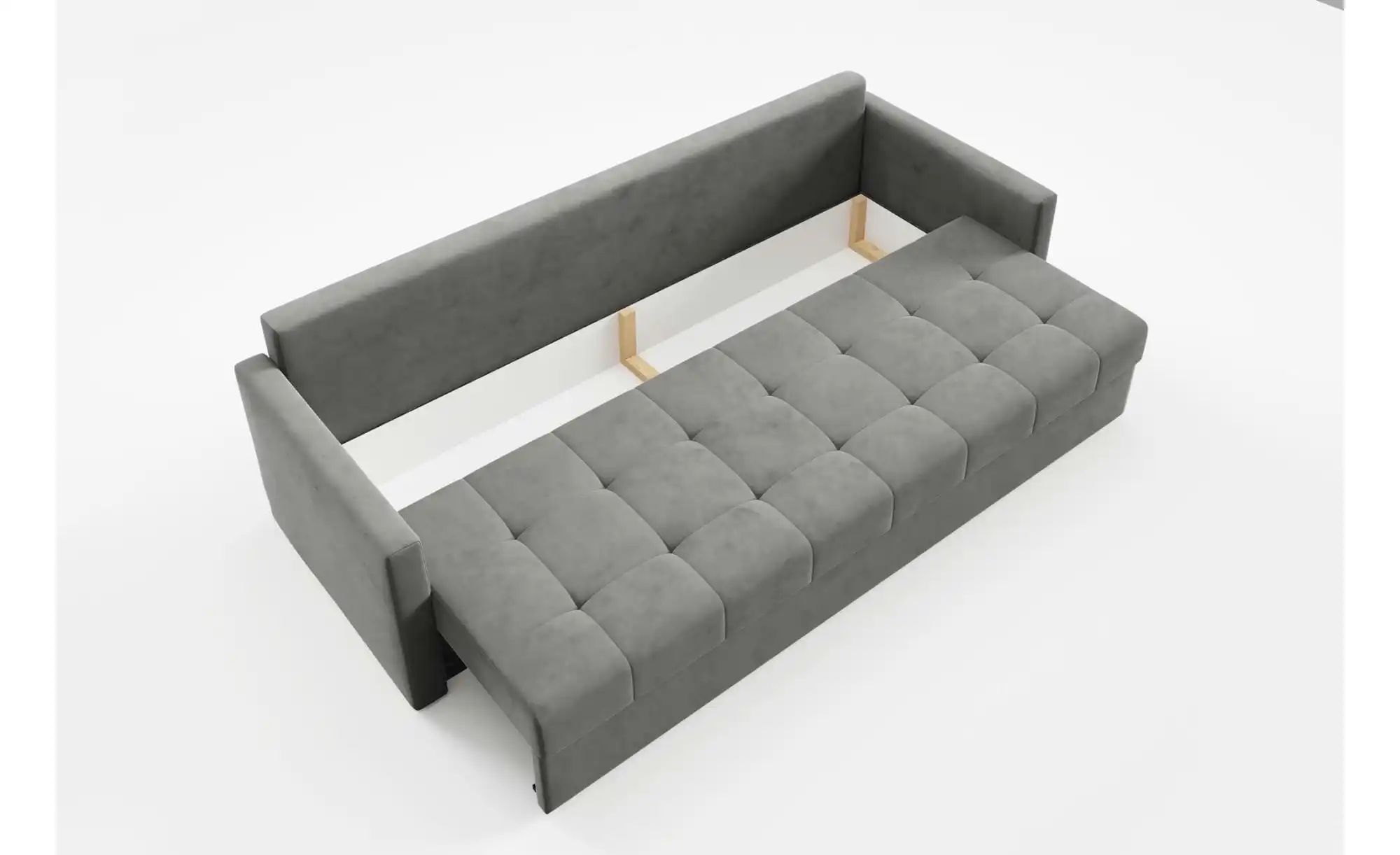 Einzelsofa  Olivia ¦ grau ¦ Maße (cm): B: 230 H: 86 Polstermöbel > Sofas > günstig online kaufen